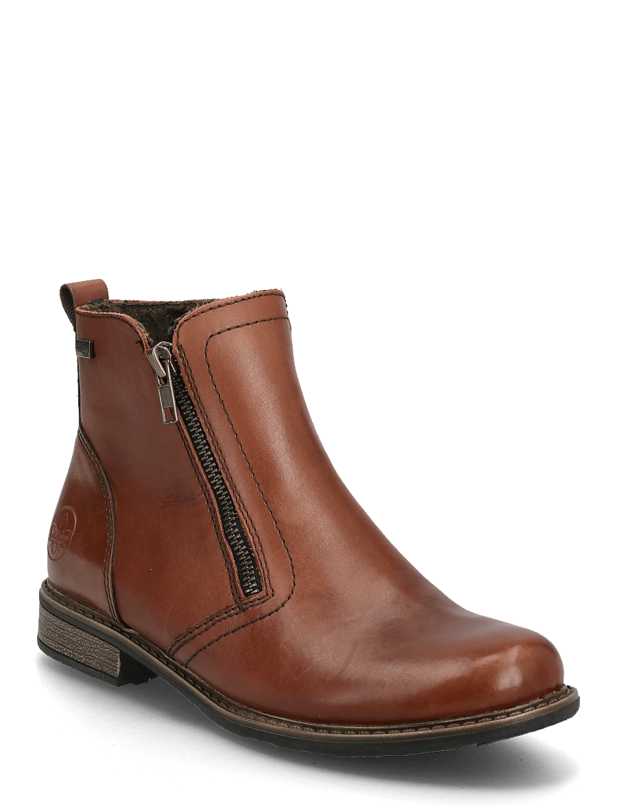Rieker - 74850 - płaskie botki - brown - 0