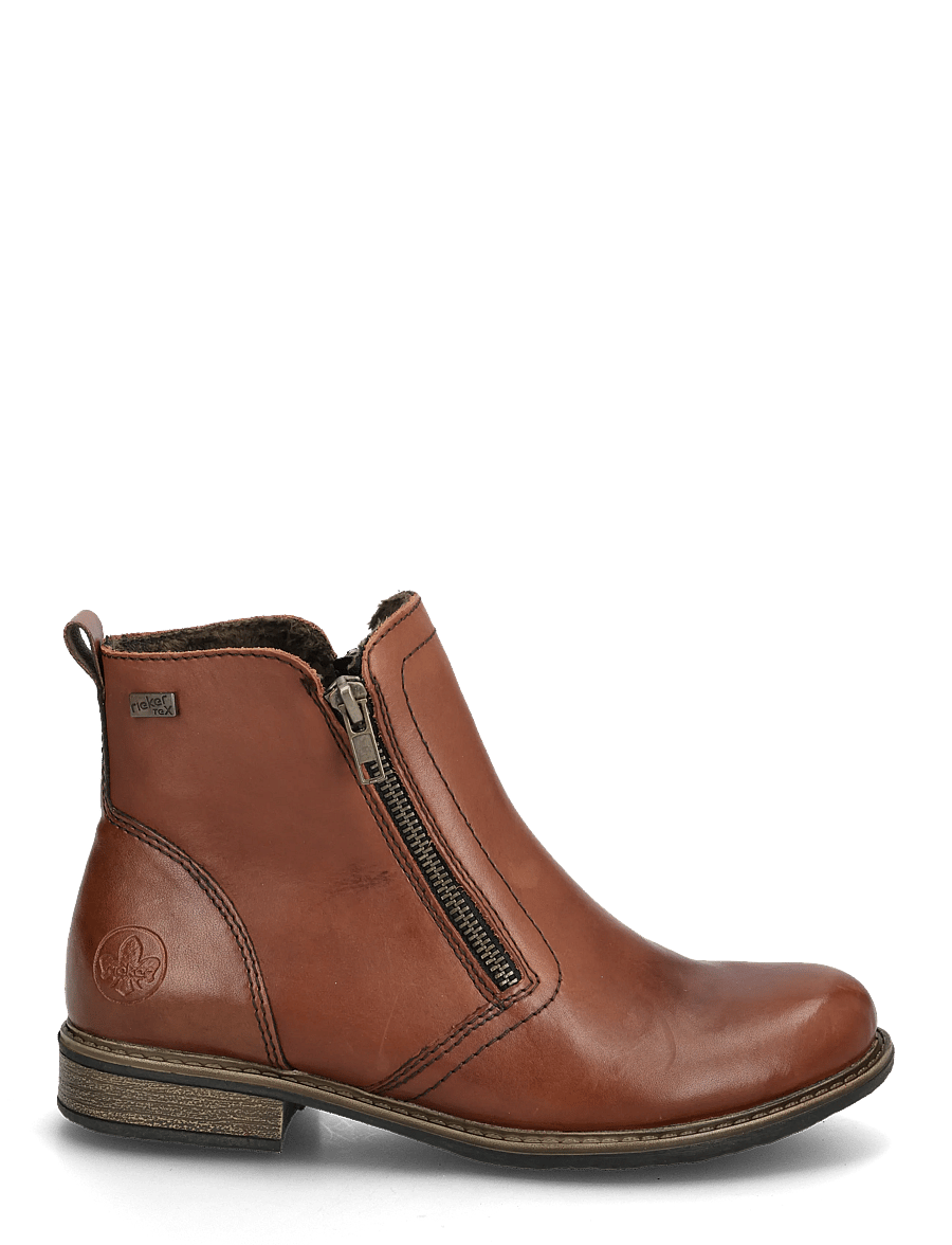 Rieker - 74850 - płaskie botki - brown - 1