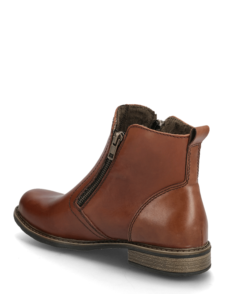 Rieker - 74850 - płaskie botki - brown - 2