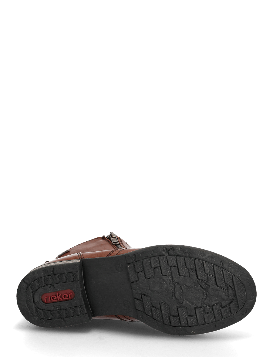 Rieker - 74850 - płaskie botki - brown - 4