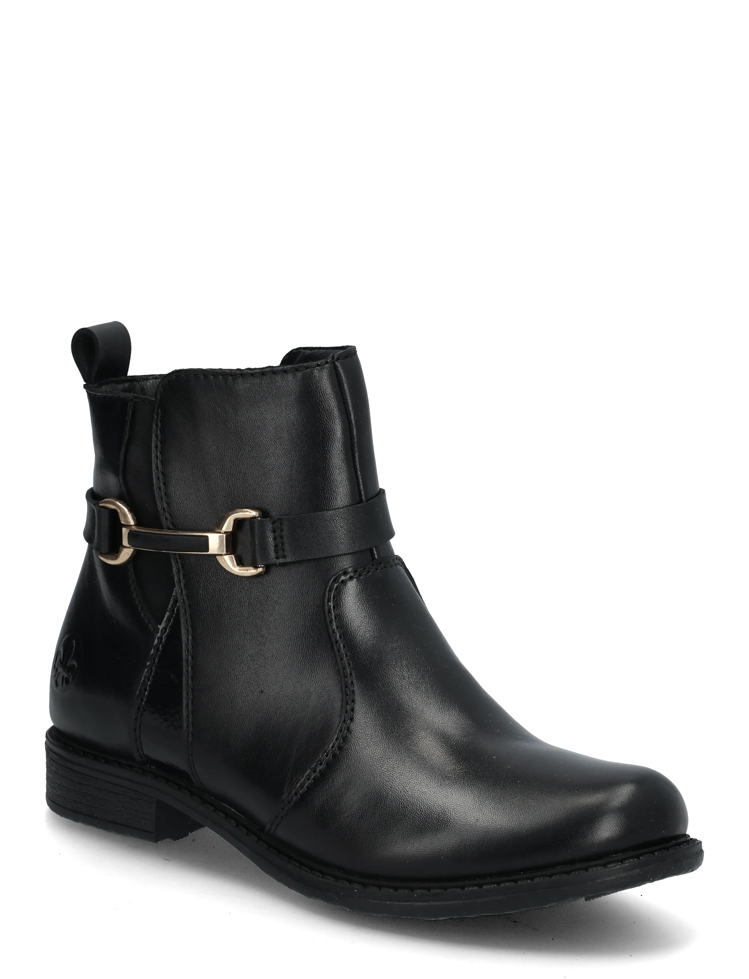 Rieker Rieker Ladies mid height boots 74856-22 Brown - Schuhe - BLACK / black