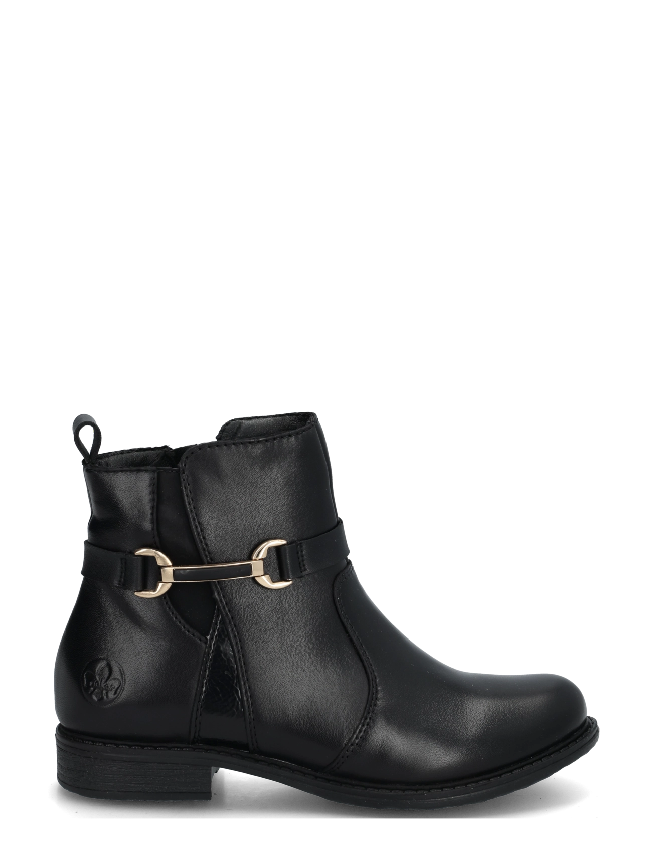 Rieker - Rieker Ladies mid height boots 74856-22 Brown - kontsaga poolsaapad - black - 2