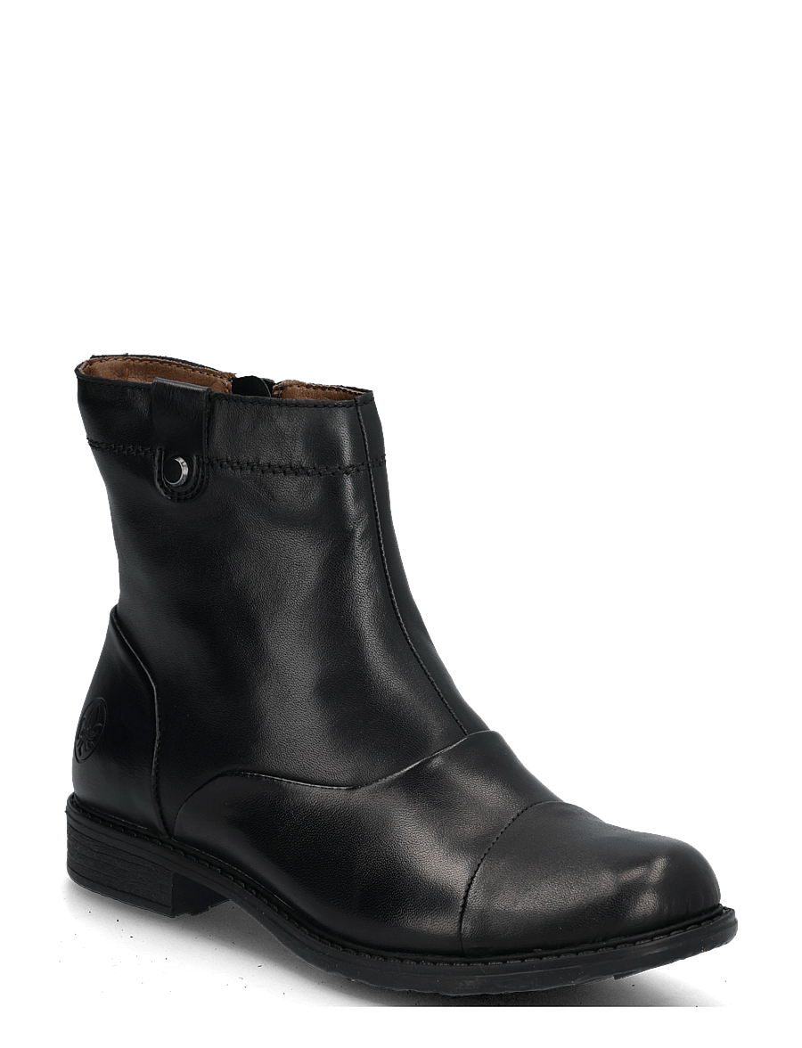 Rieker - Rieker Ladies mid height boots 74858-25 Brown - flache stiefeletten - black - 0