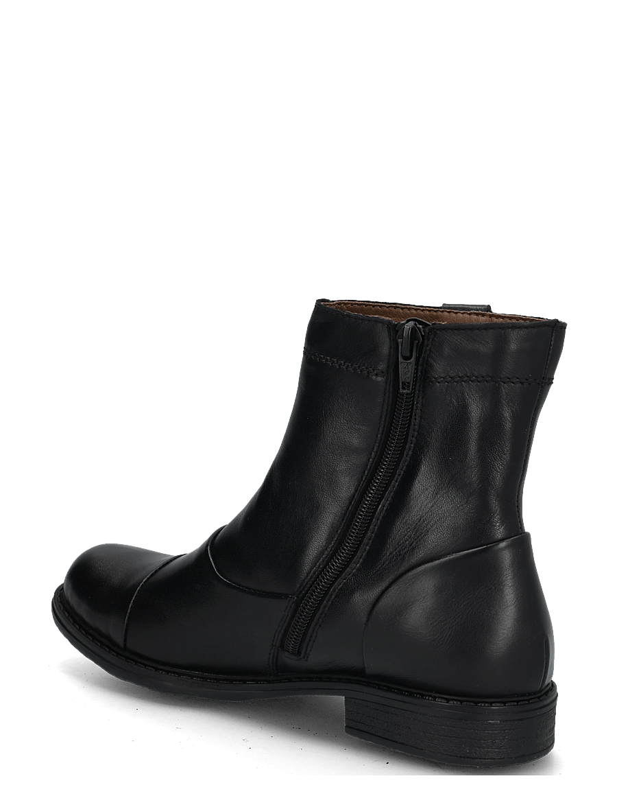 Rieker - Rieker Ladies mid height boots 74858-25 Brown - flache stiefeletten - black - 1