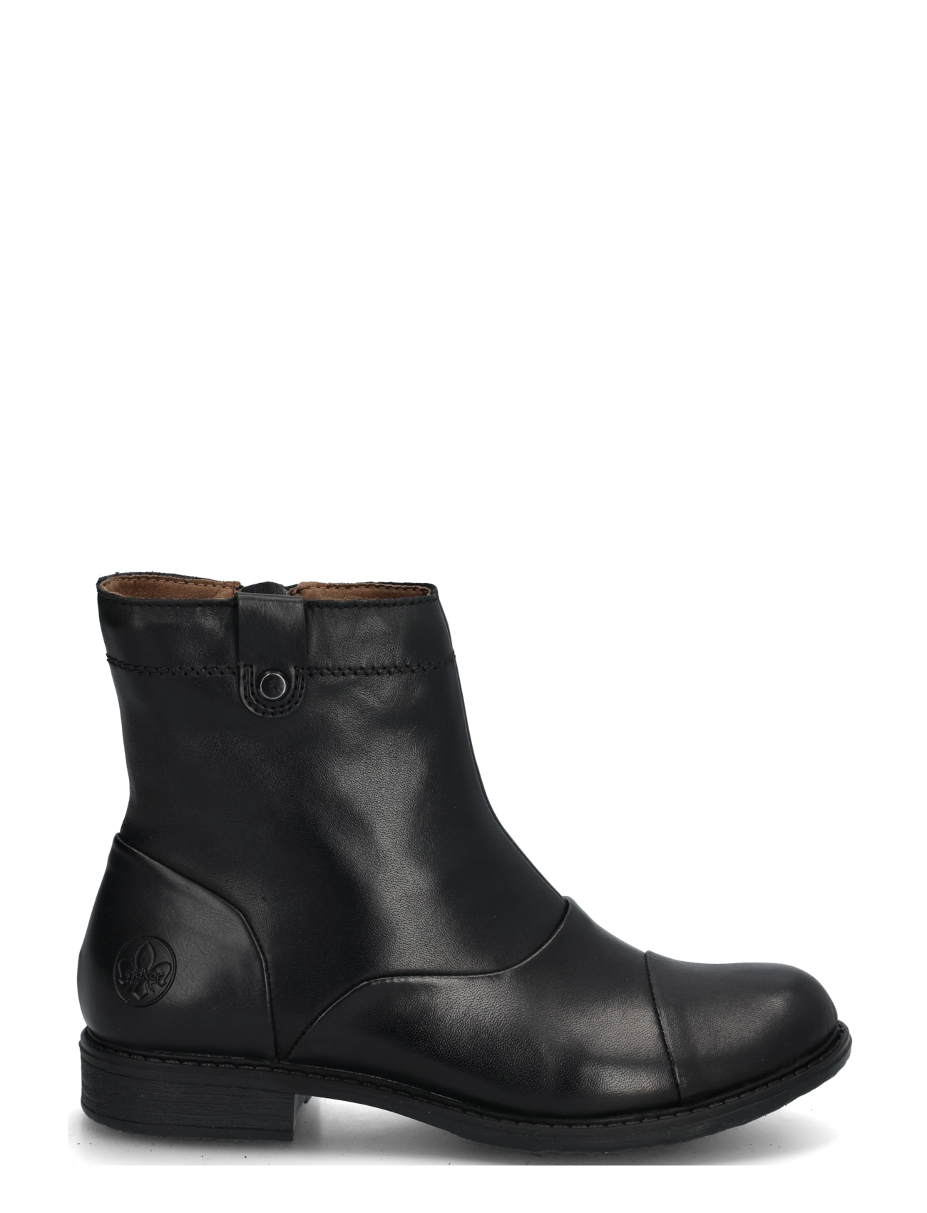 Rieker - Rieker Ladies mid height boots 74858-25 Brown - black - 2