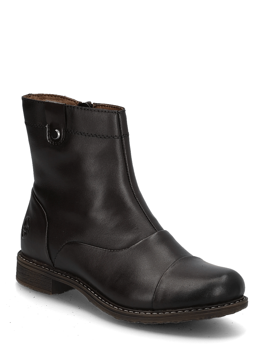 Rieker - 74858-25 - flade ankelstøvler - brown - 0