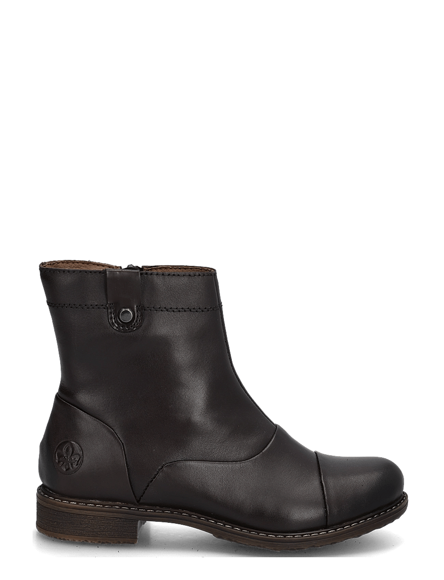 Rieker - 74858-25 - flache stiefeletten - brown - 2