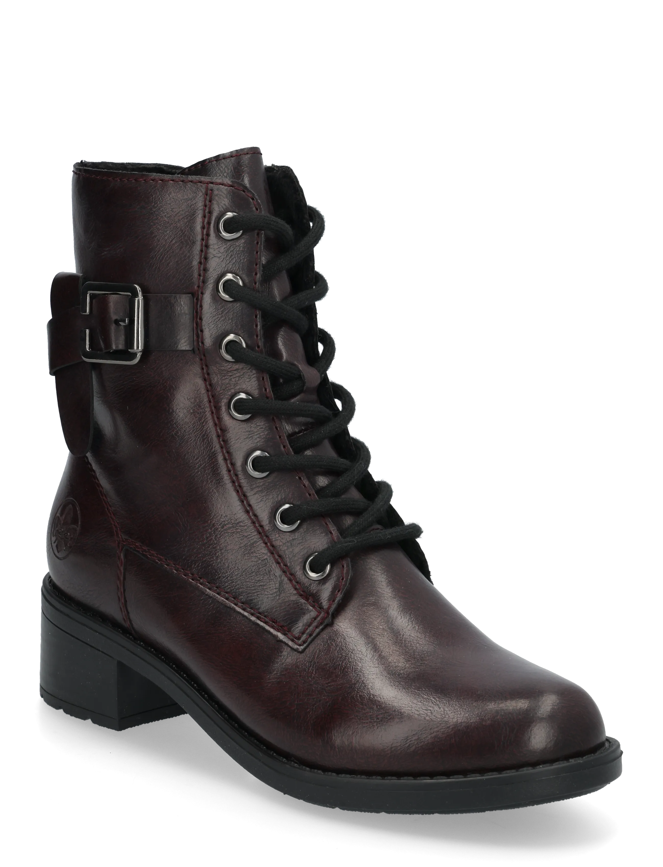 Rieker 75431-35 Red - Schuhe - RED / burgundy