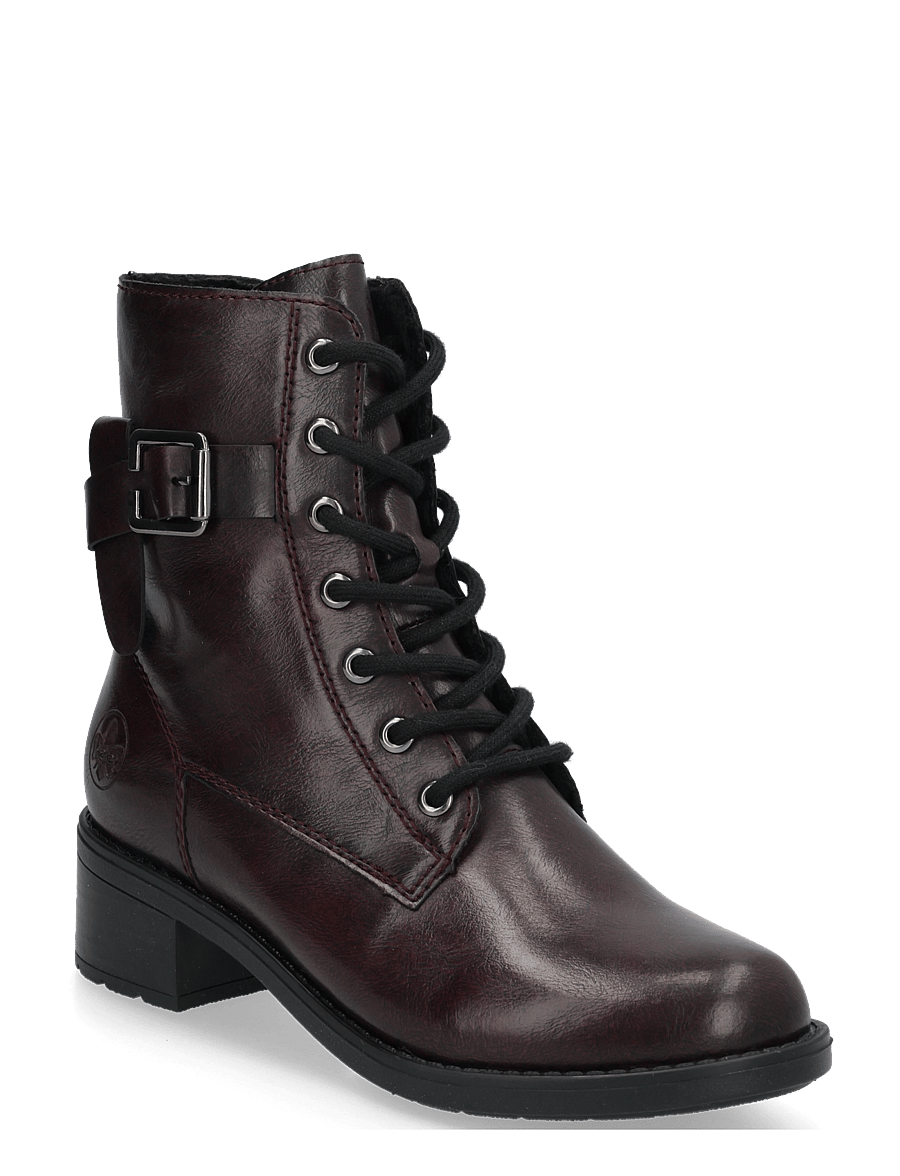 Rieker - 75431-35 Red - snørestøvler - red - 0