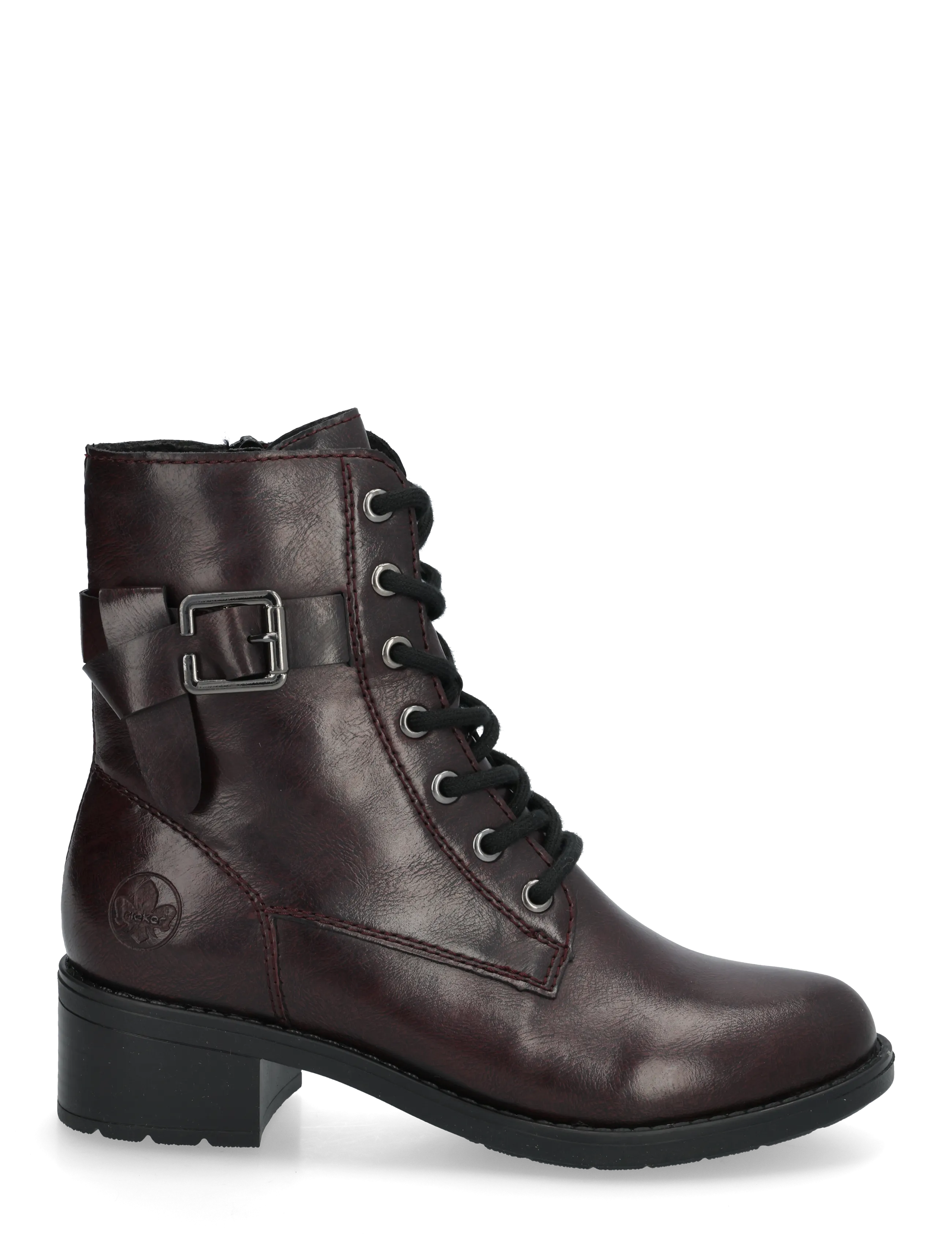 Rieker - 75431-35 Red - snørestøvler - red - 2