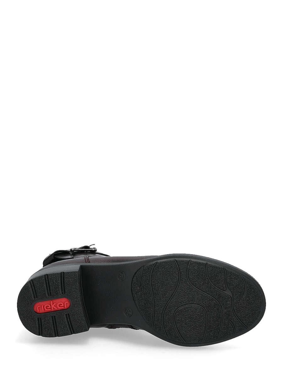 Rieker - 75431-35 Red - snørestøvler - red - 4