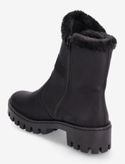 Rieker - 75774-00 - flat ankle boots - black - 2