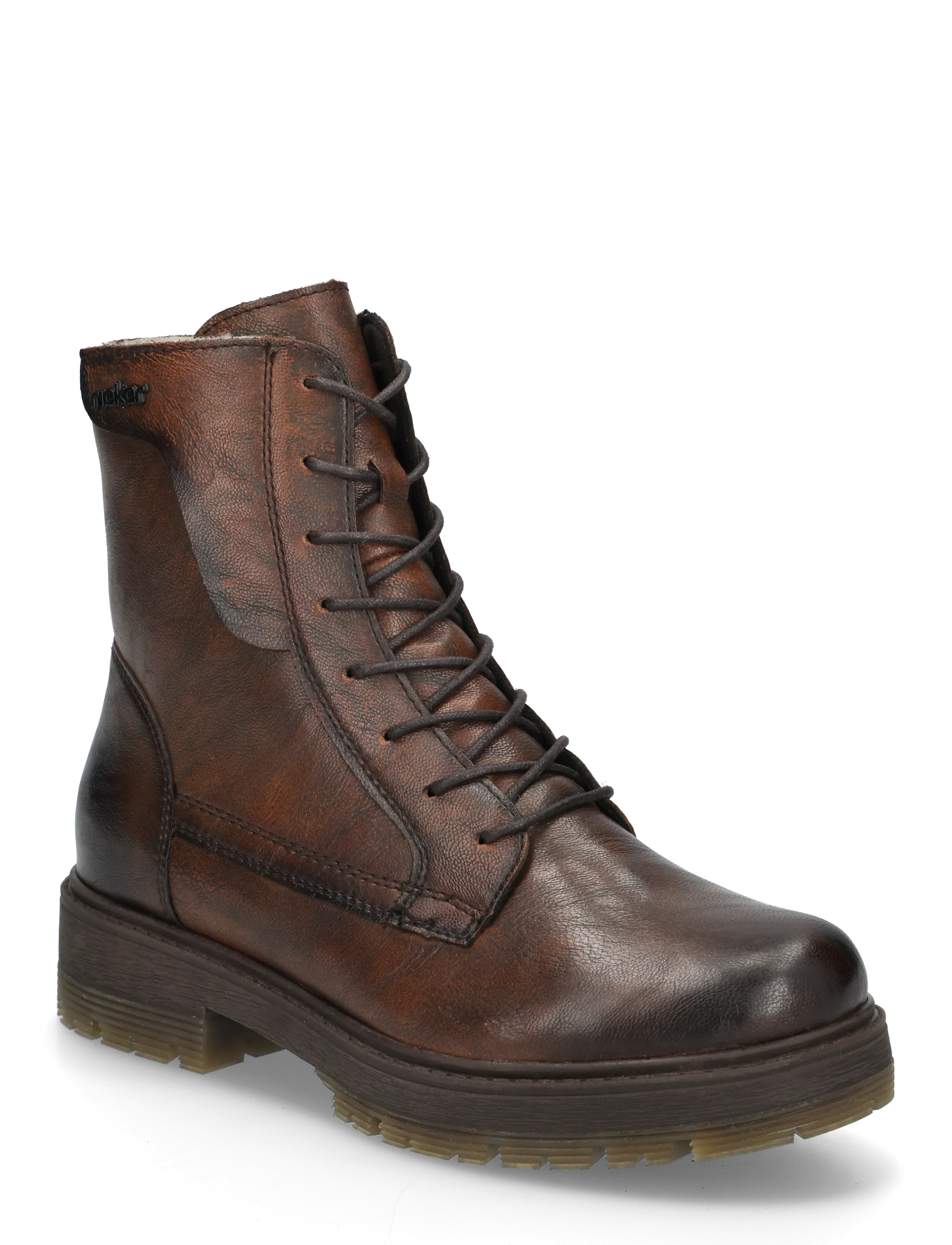 Rieker Rieker Ladies mid height boots 75800-25 Brown - Schuhe - BROWN / brown
