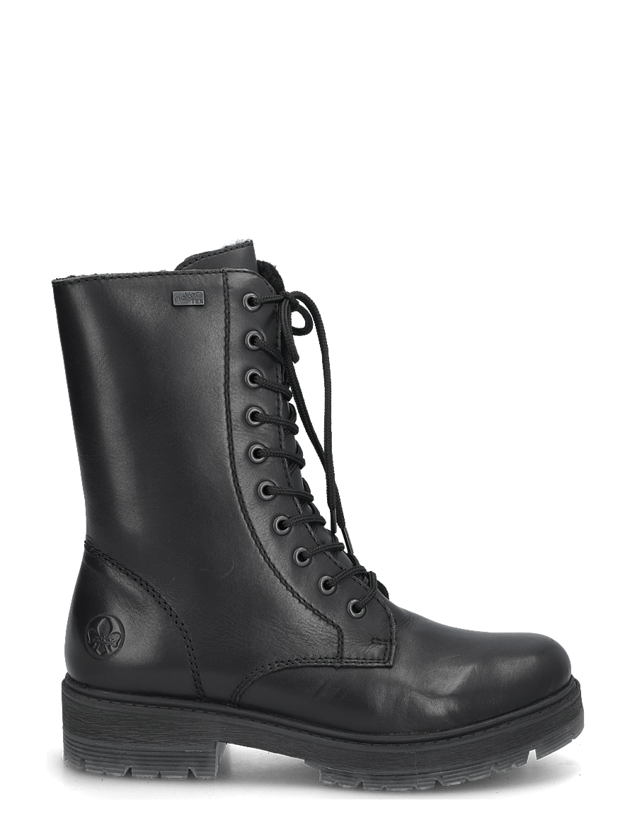 Rieker - 75801-00 - snørestøvler - black - 2