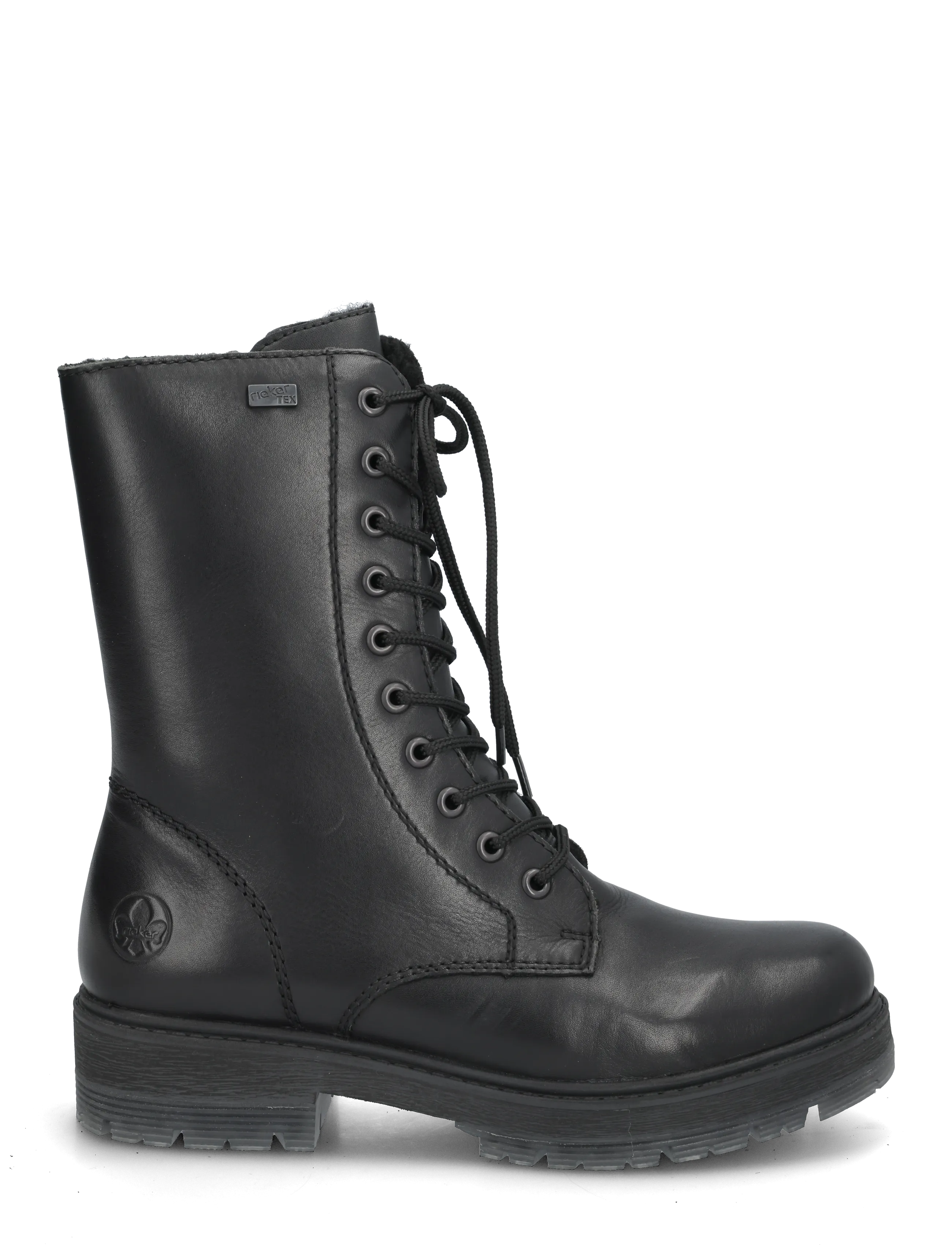 Rieker - 75801-00 - snørestøvler - black - 2