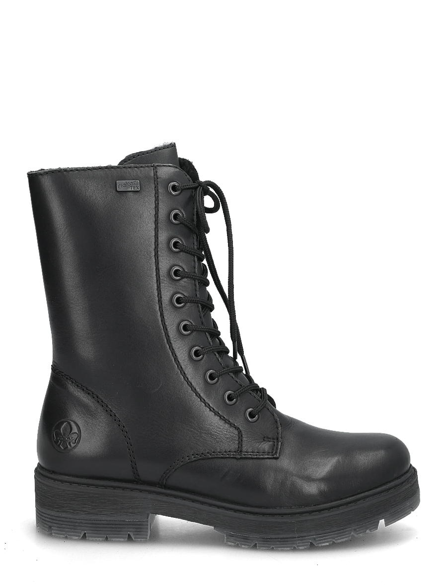 Rieker - 75801-00 - snørestøvler - black - 2