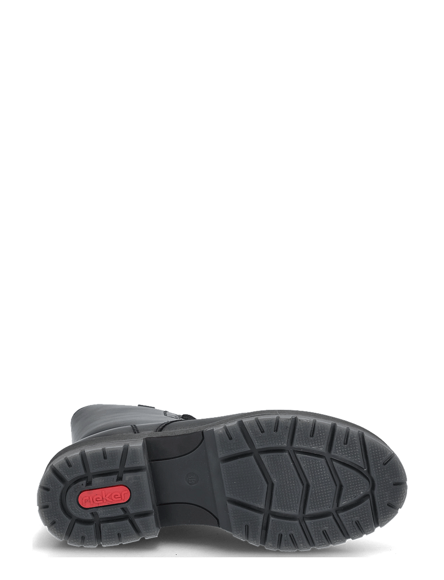 Rieker - 75801-00 - snørestøvler - black - 4
