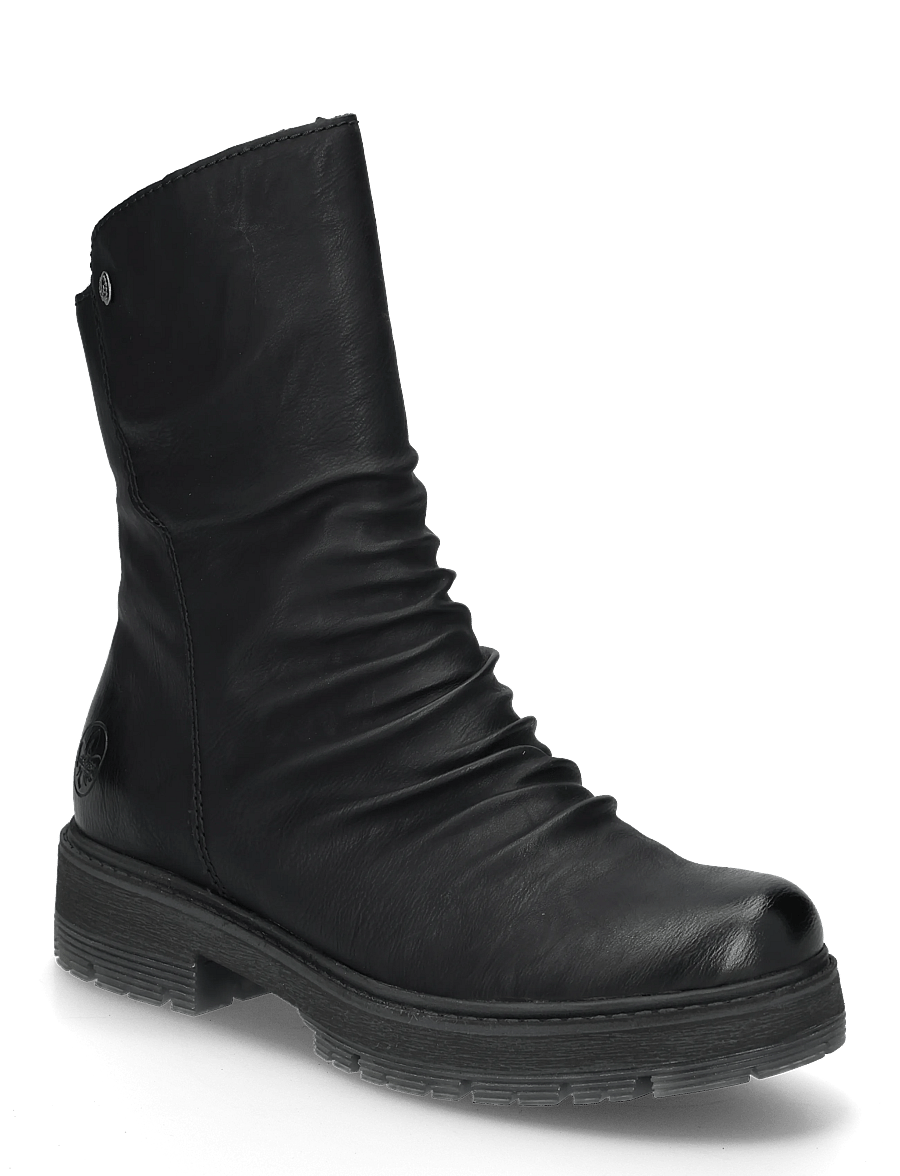 Rieker - 75851-00 - flade ankelstøvler - black - 0