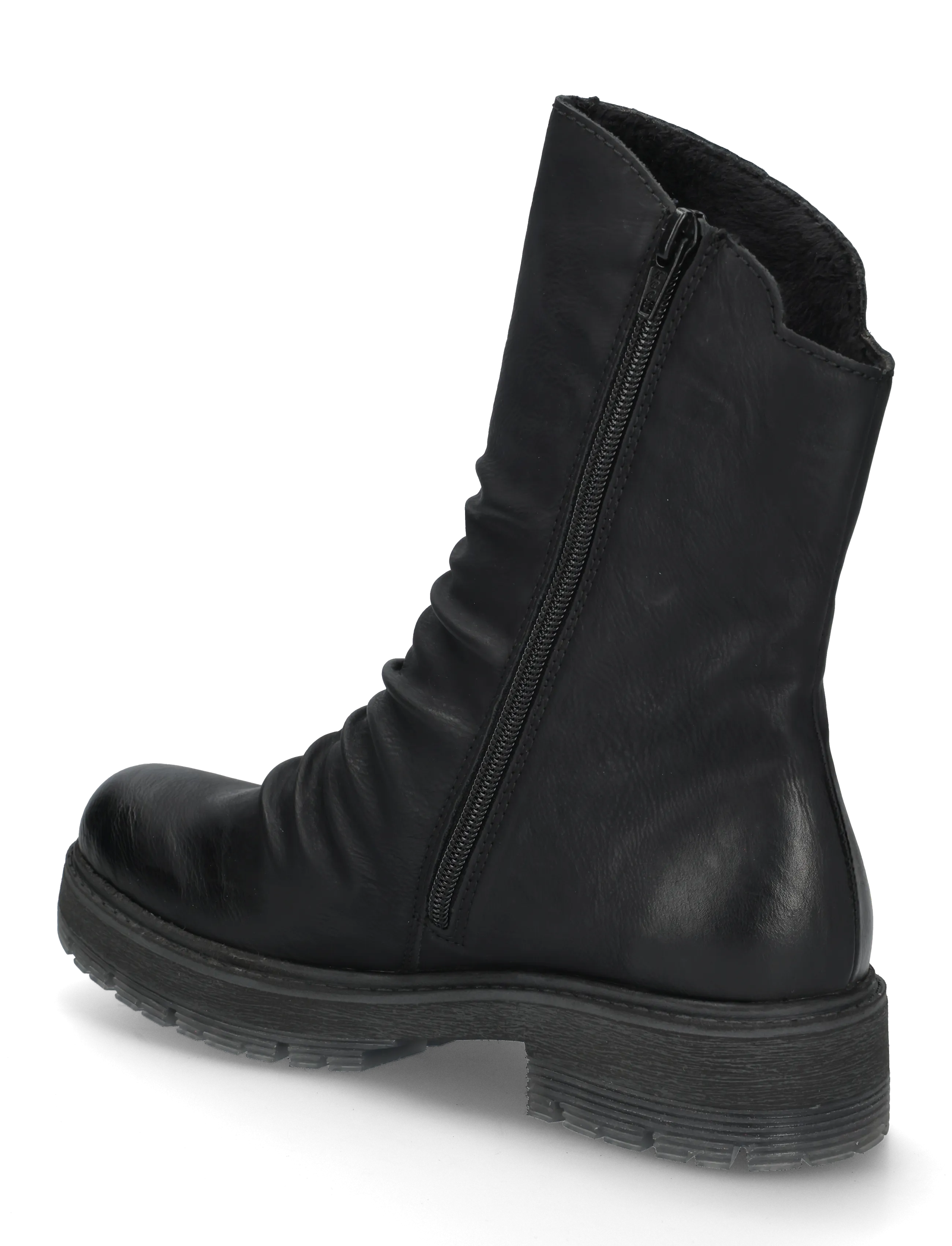Rieker - 75851-00 - flat ankle boots - black - 1