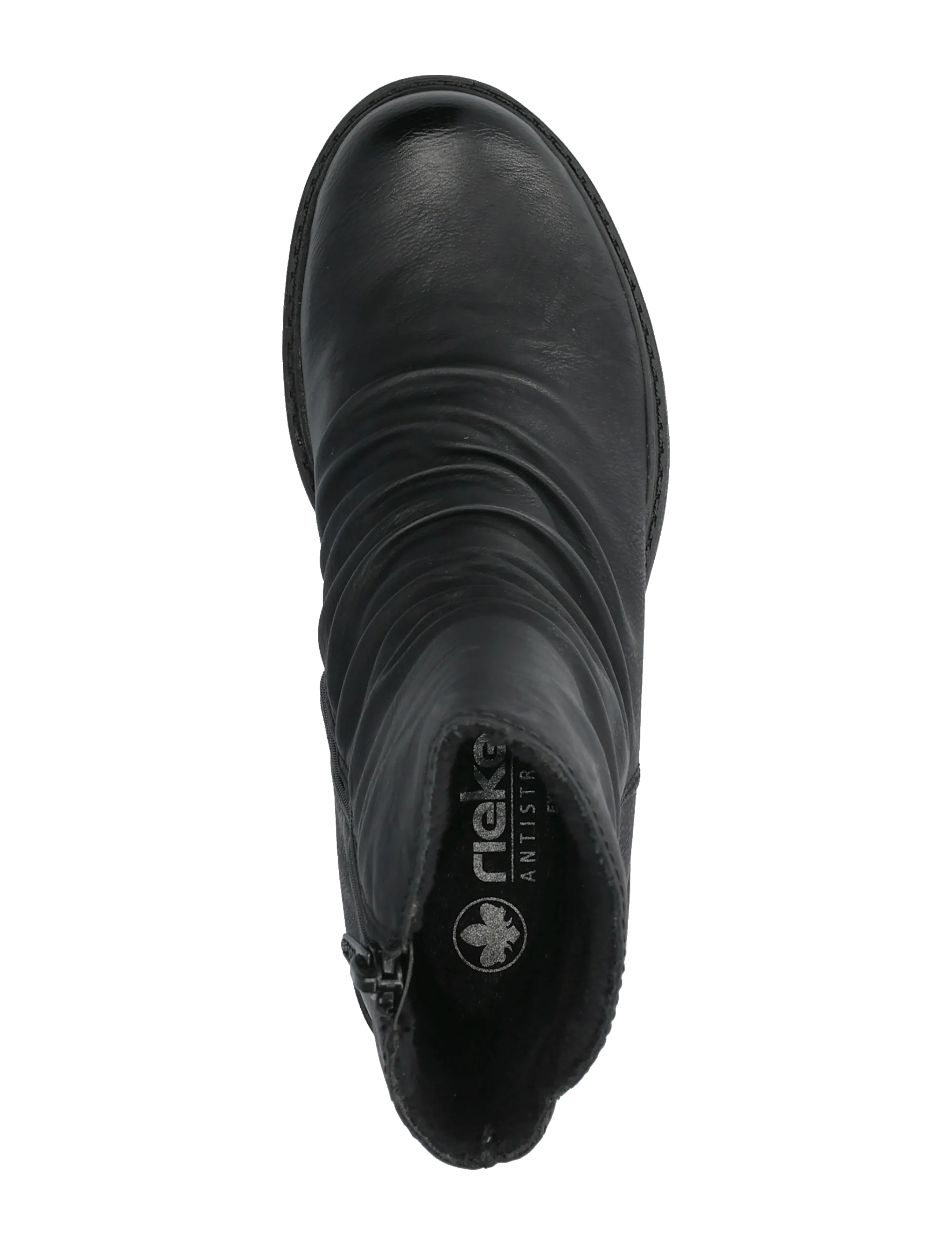 Rieker - 75851-00 - flat ankle boots - black - 3