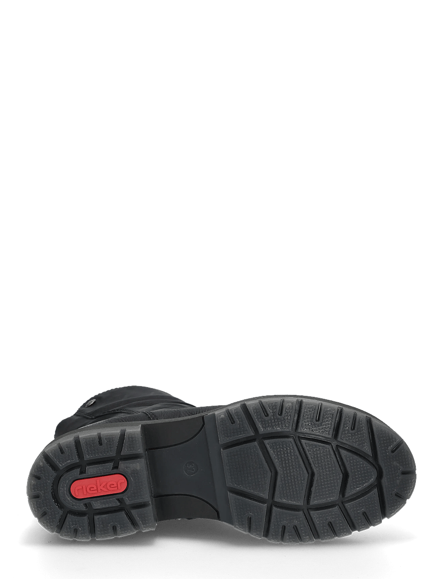 Rieker - 75851-00 - flade ankelstøvler - black - 4