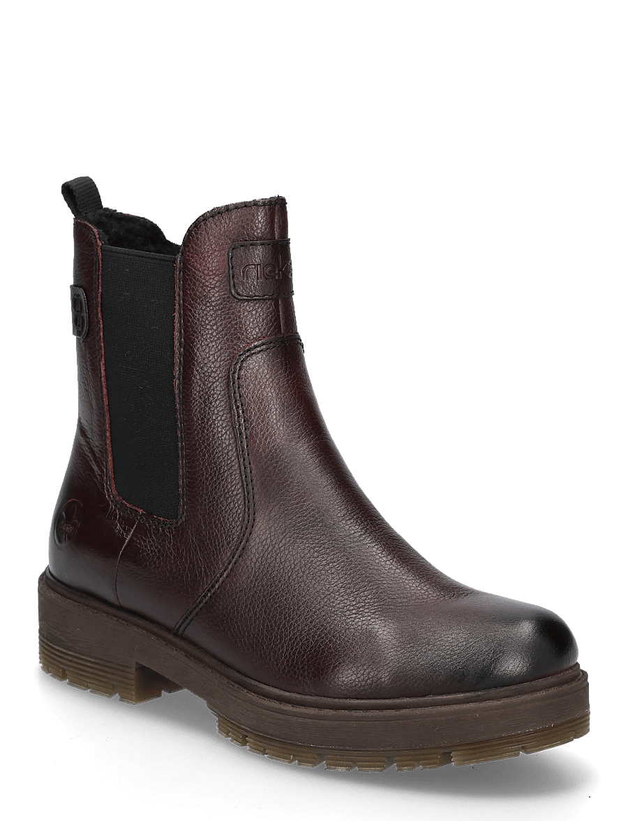 Rieker - 75860-35 - chelsea boots - red - 0