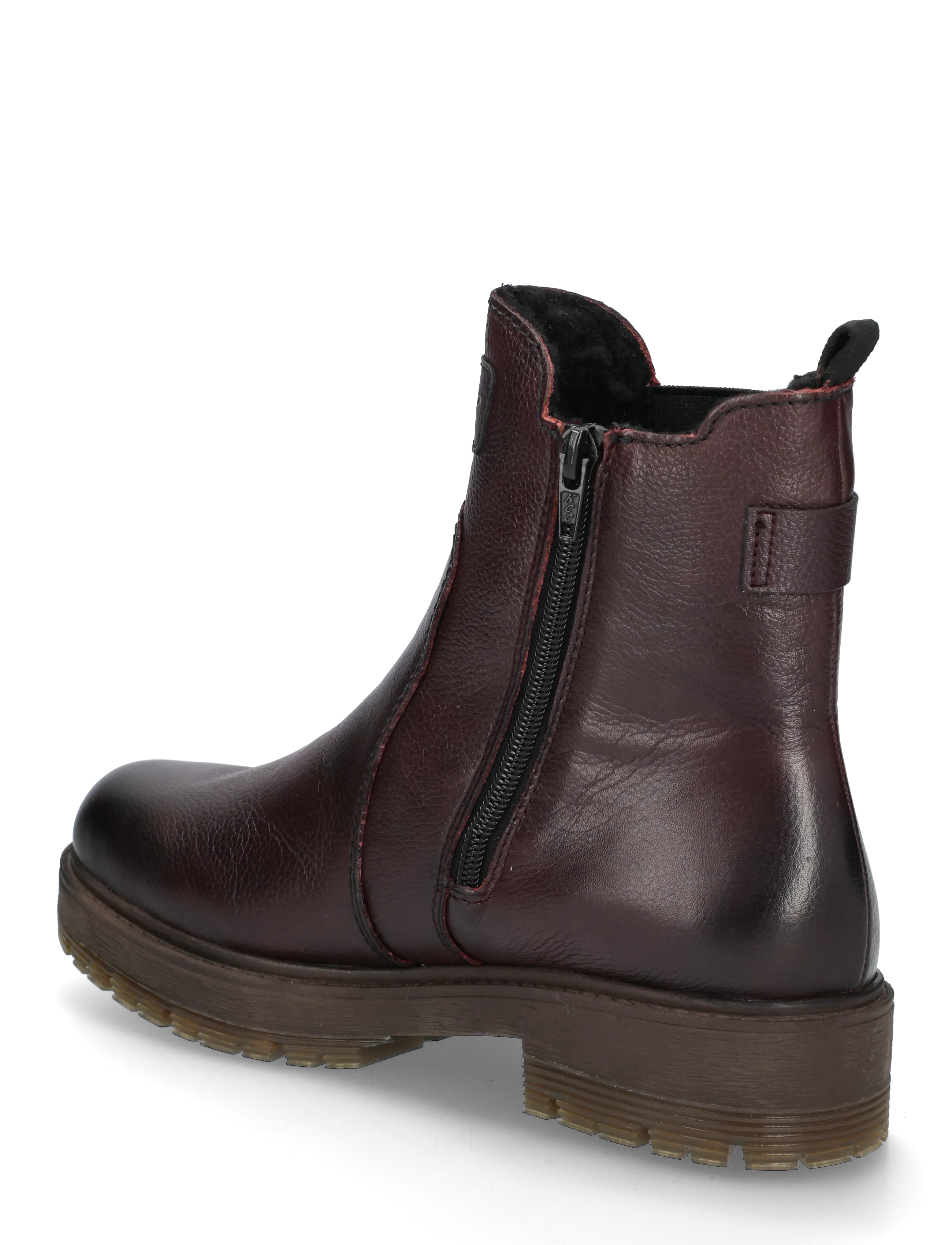Rieker - 75860-35 - chelsea boots - red - 1