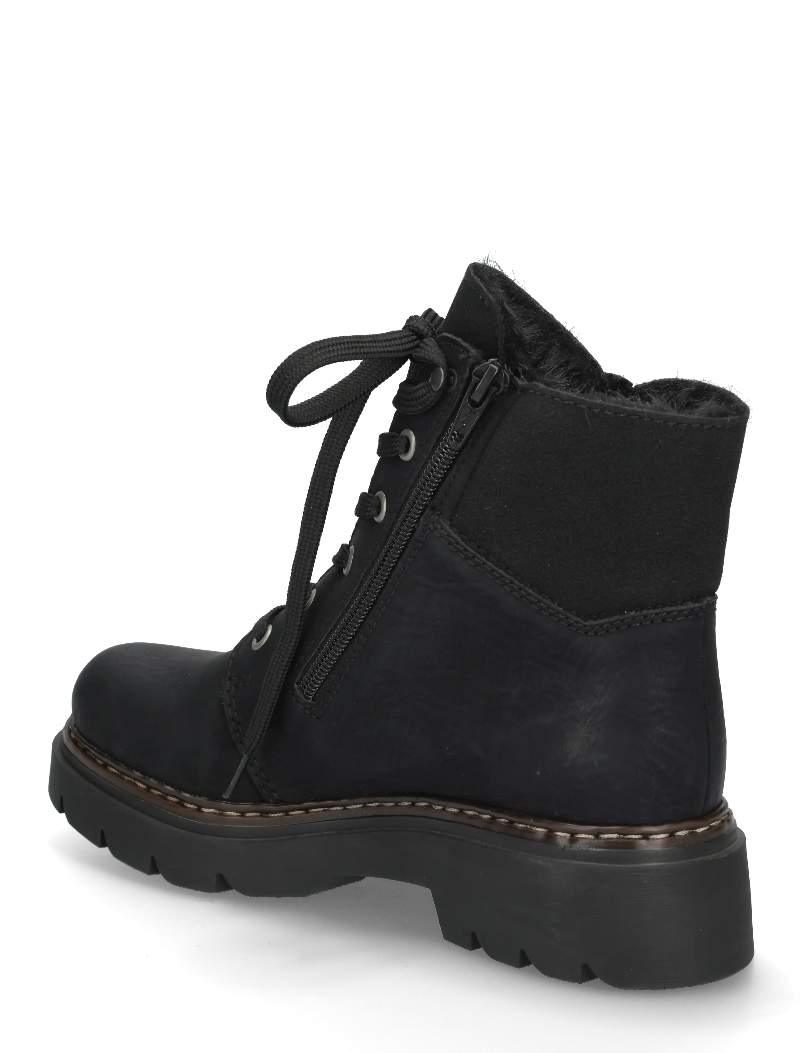 Rieker - 76720-00 - flache stiefeletten - black - 1