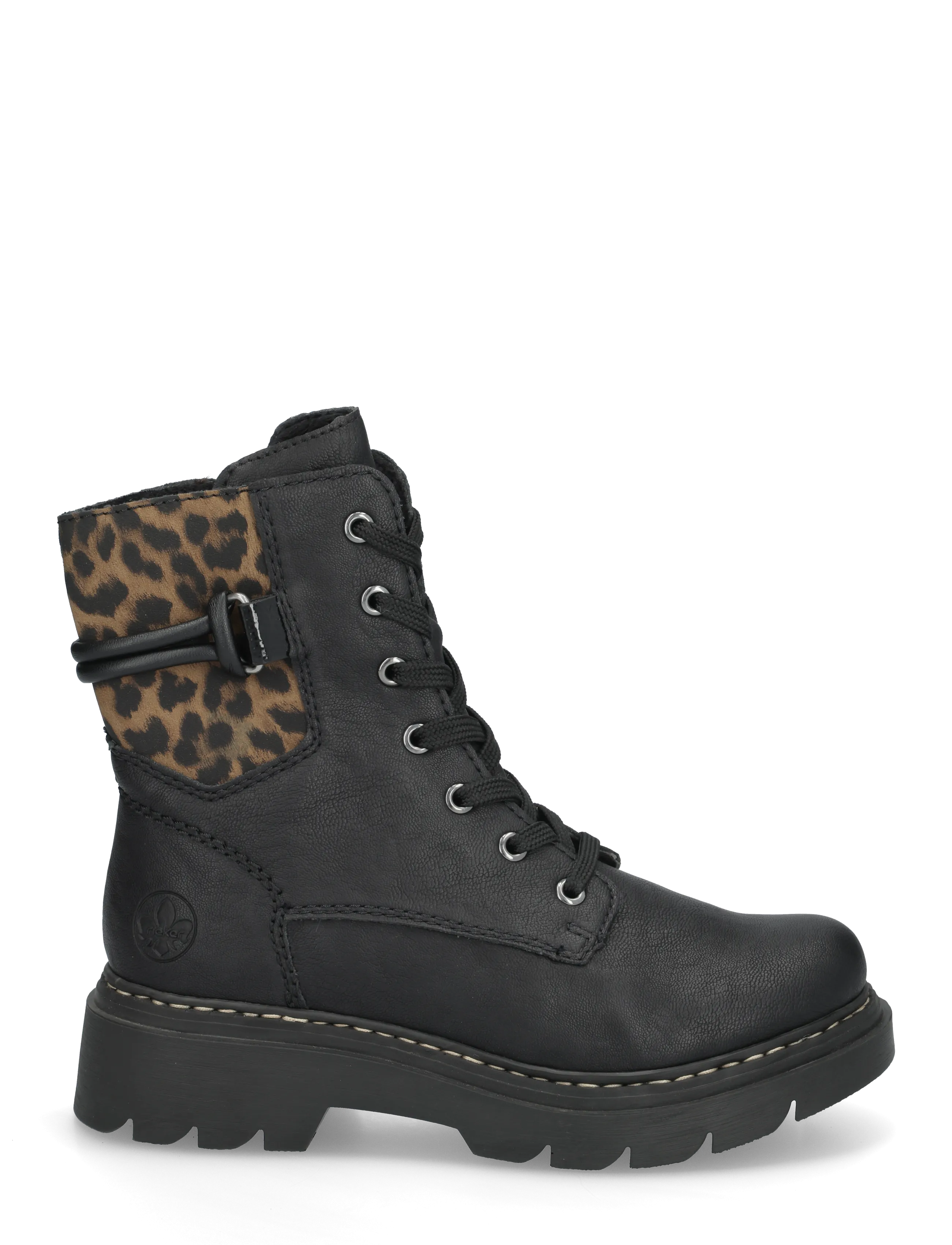 Rieker - Rieker Ladies mid height boots 76724-00 Black - black - 2