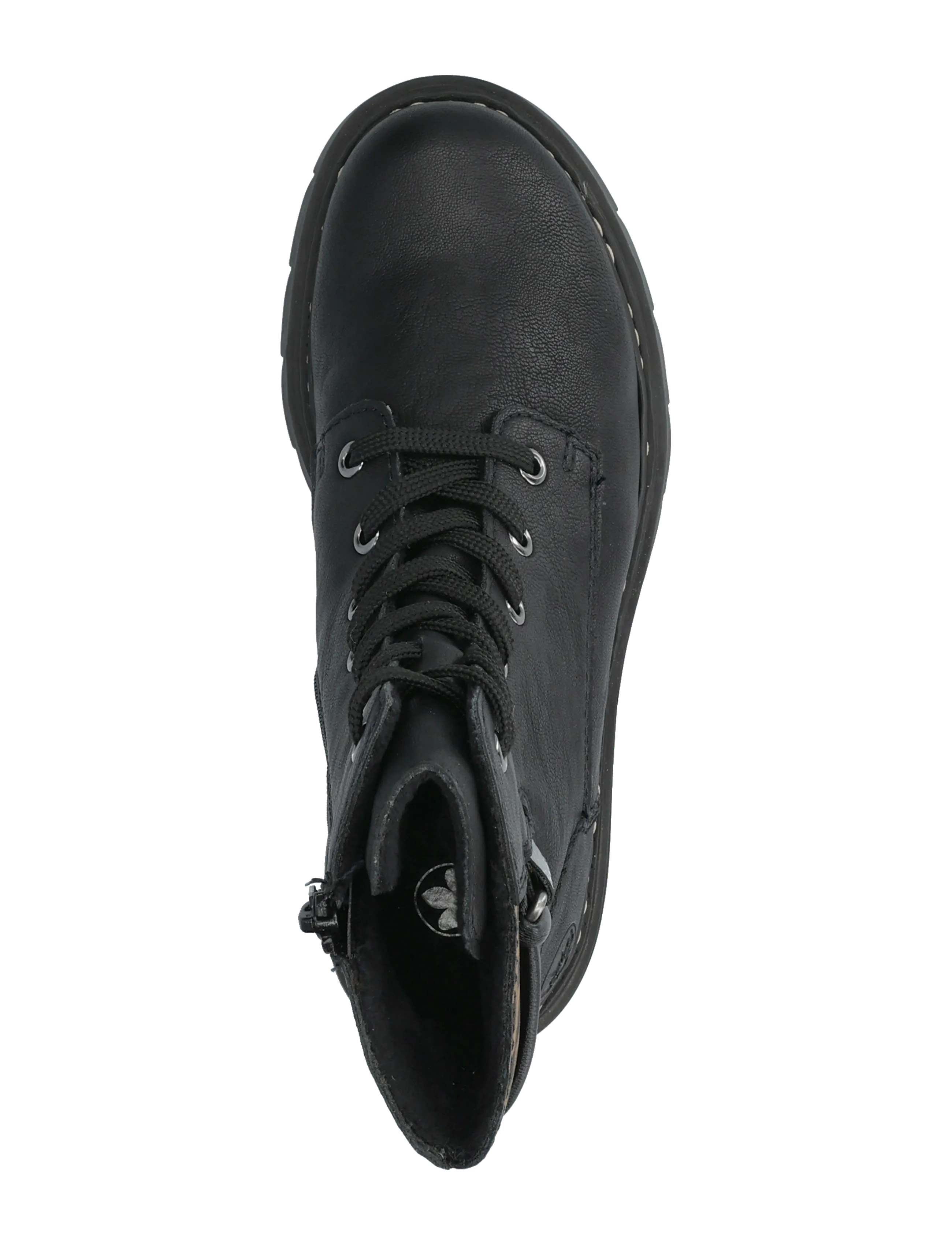 Rieker - Rieker Ladies mid height boots 76724-00 Black - black - 3
