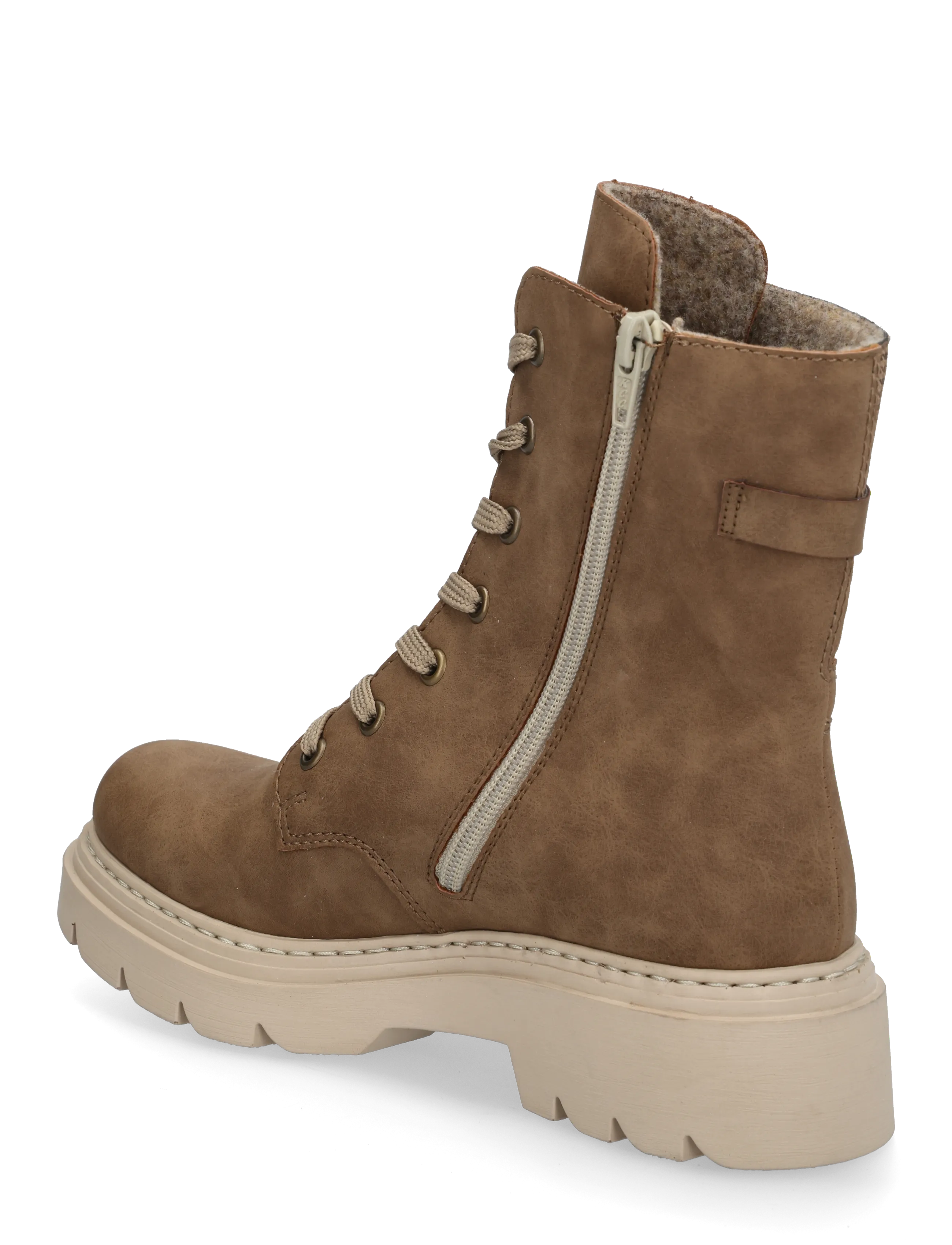 Rieker - 76732-20 - snørestøvler - beige - 1