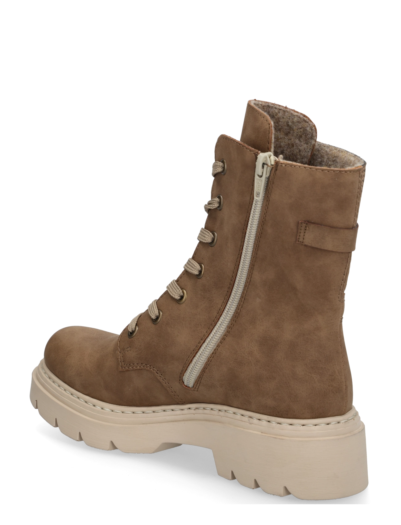 Rieker - 76732-20 - snørestøvler - beige - 1
