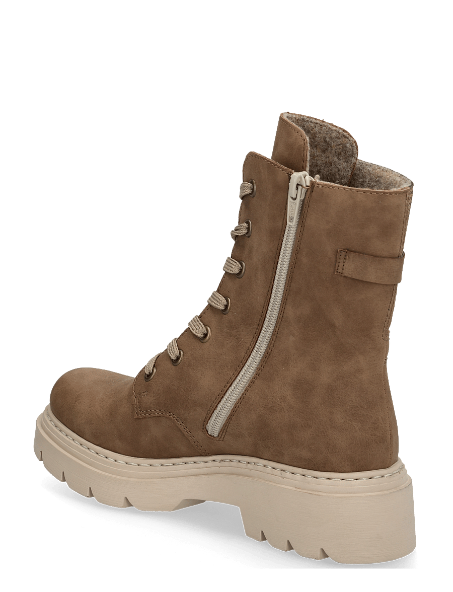 Rieker - 76732-20 - snørestøvler - beige - 1