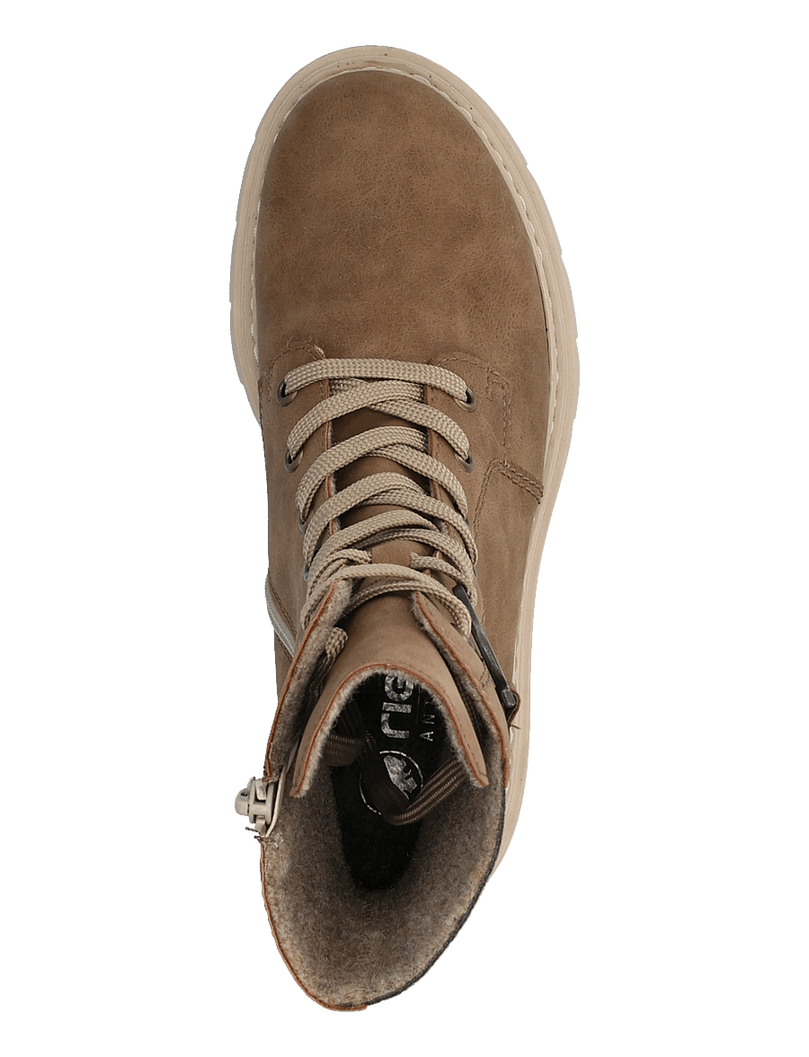 Rieker - 76732-20 - snørestøvler - beige - 2