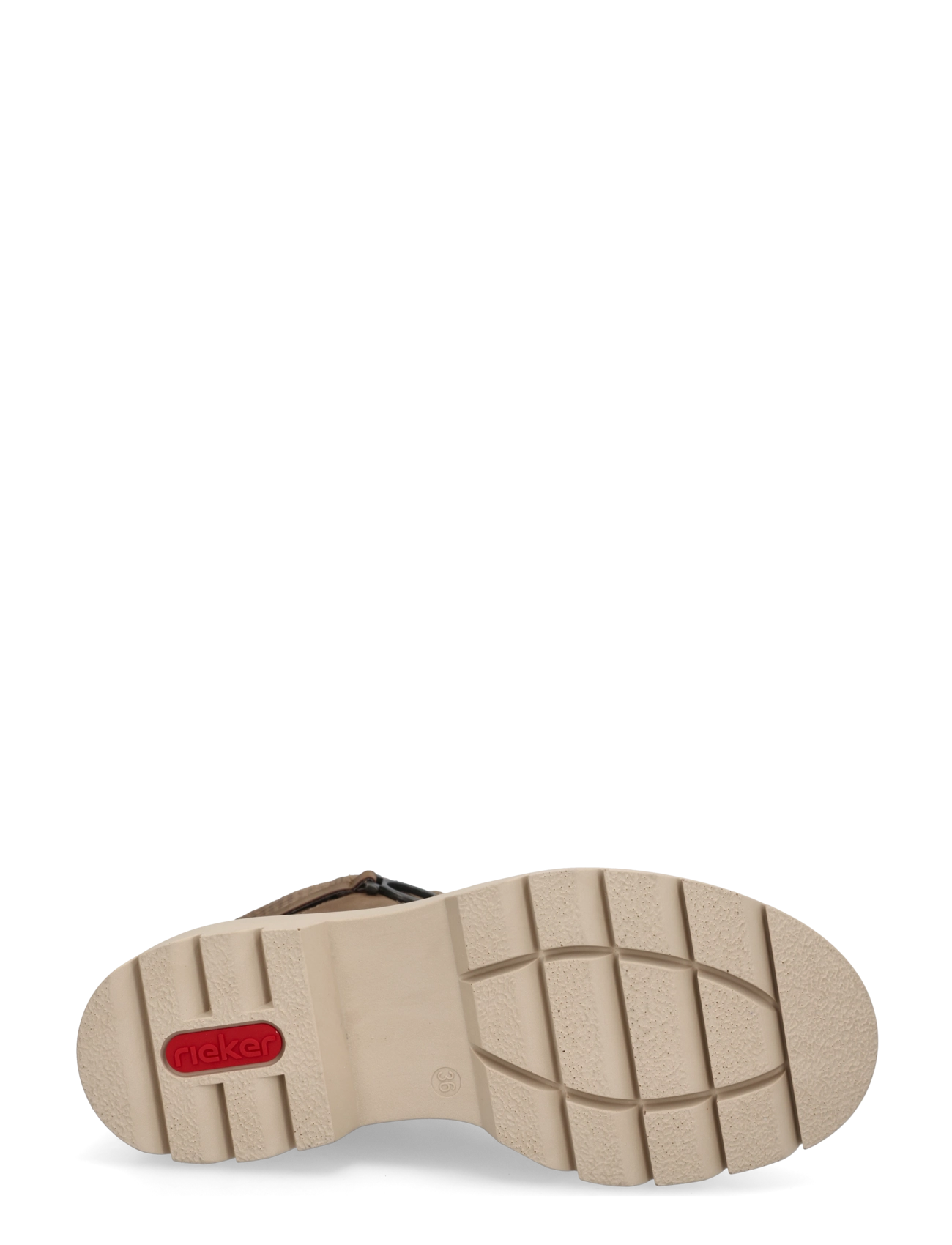 Rieker - 76732-20 - snørestøvler - beige - 4