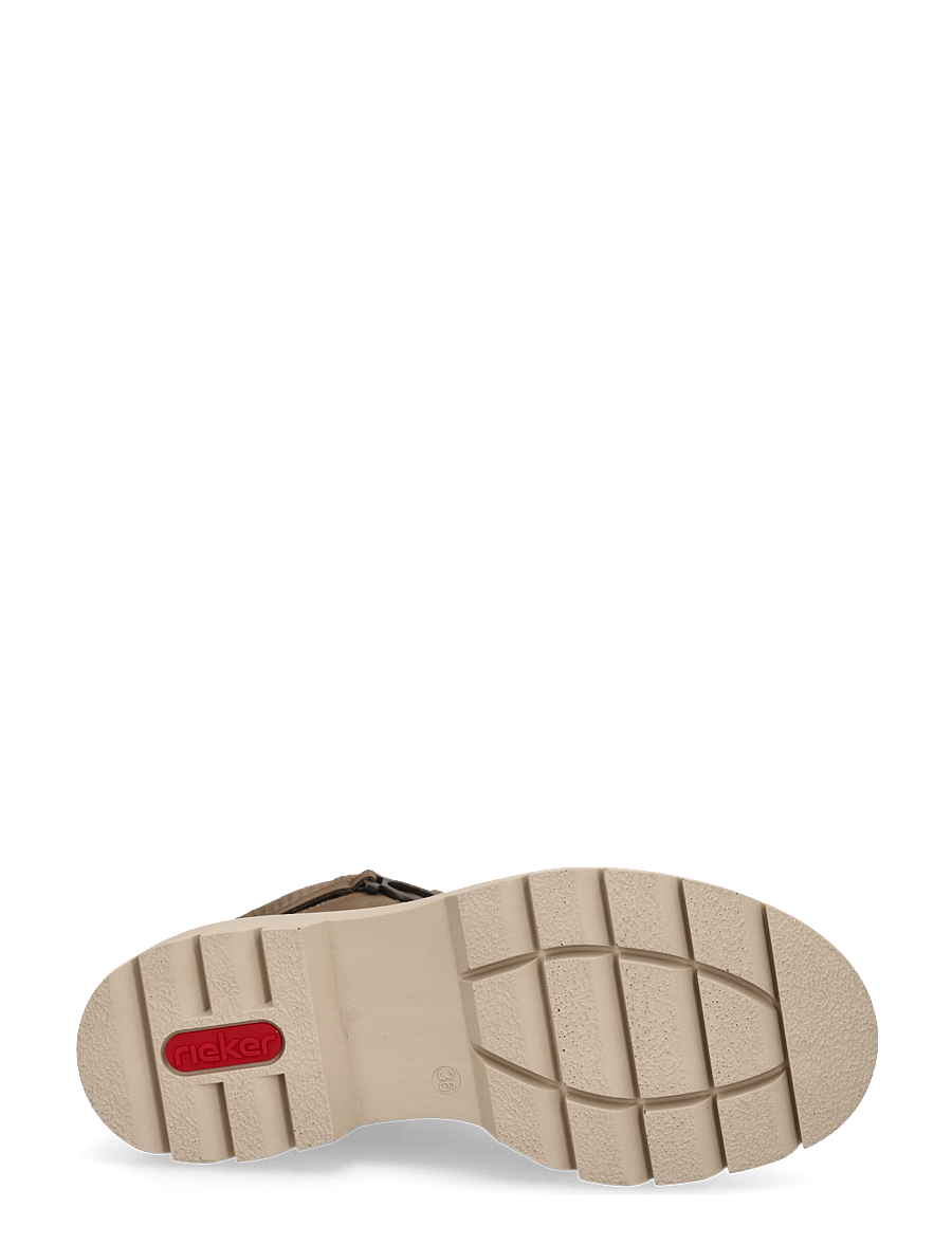 Rieker - 76732-20 - snørestøvler - beige - 4