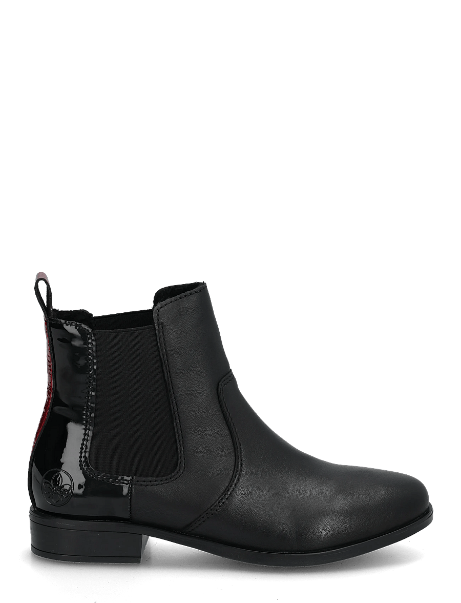 Rieker - 77094-25 - chelsea-saapad - black - 2