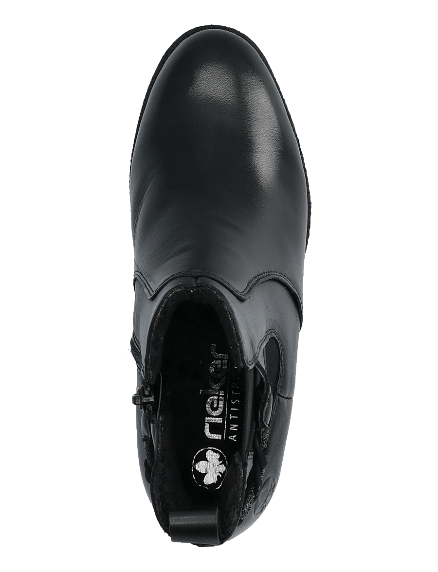 Rieker - 77651-00 - stövletter - black - 3