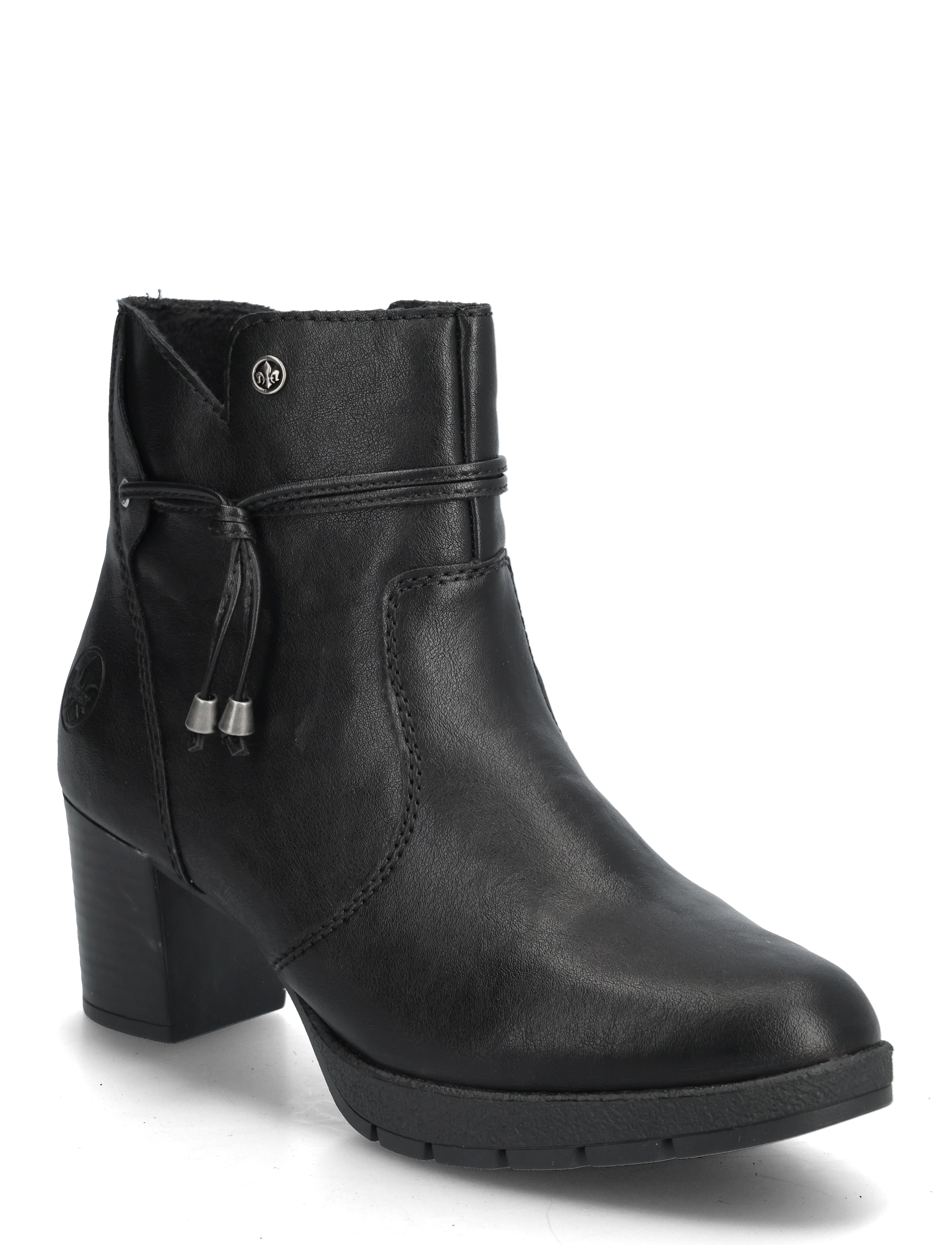 Rieker Rieker Ladies mid height boots 77667-00 Black - Transitional Layering - BLACK / black