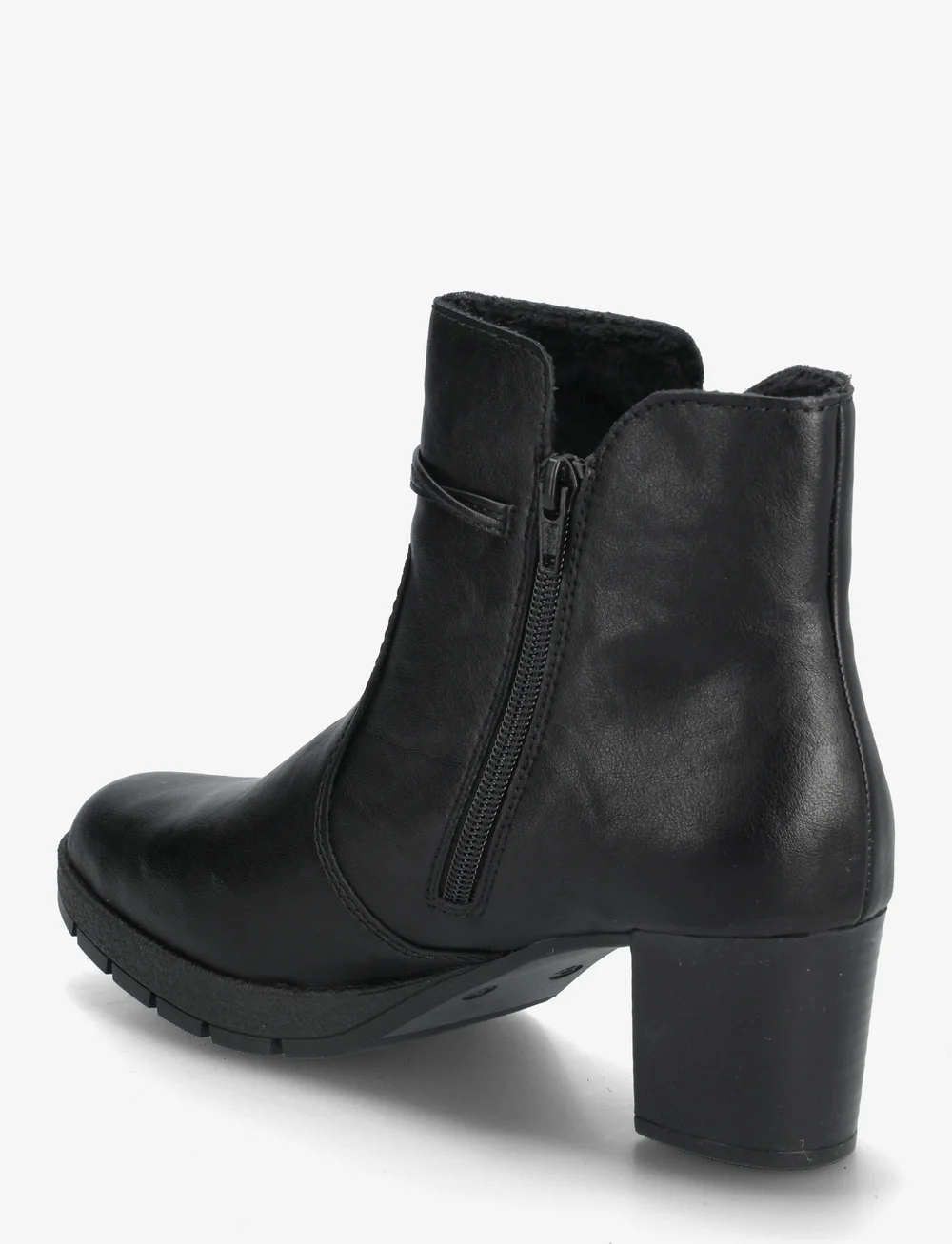 Rieker - 77667 - korolliset nilkkurit - black - 2