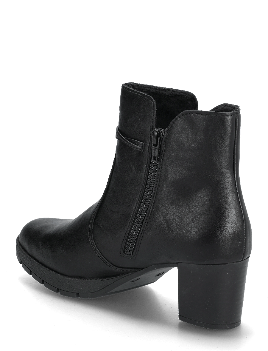 Rieker - Rieker Ladies mid height boots 77667-00 Black - stövletter - black - 2