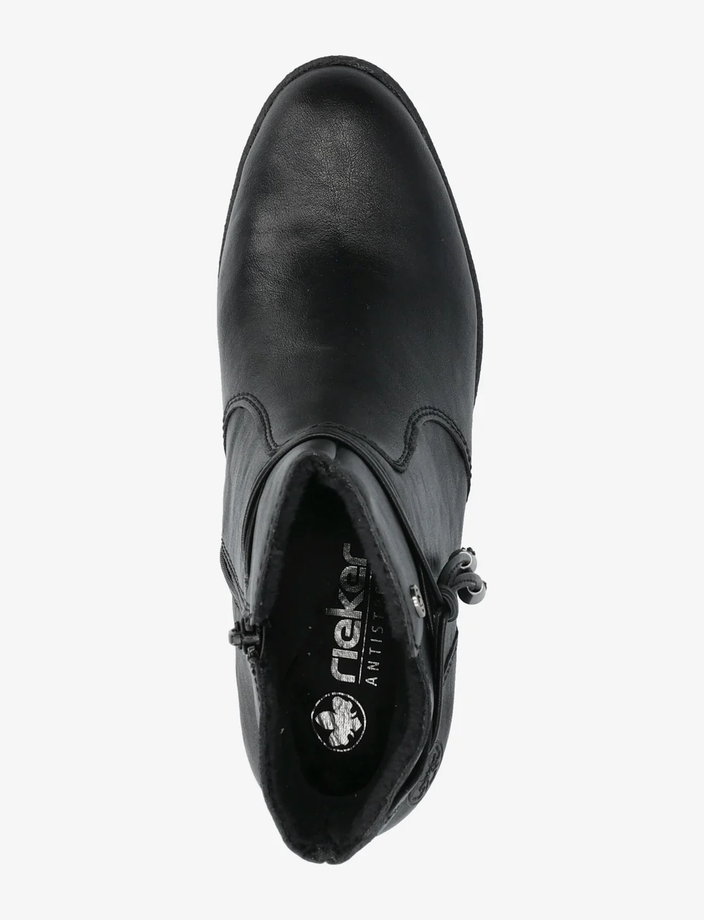 Rieker - 77667 - korolliset nilkkurit - black - 3