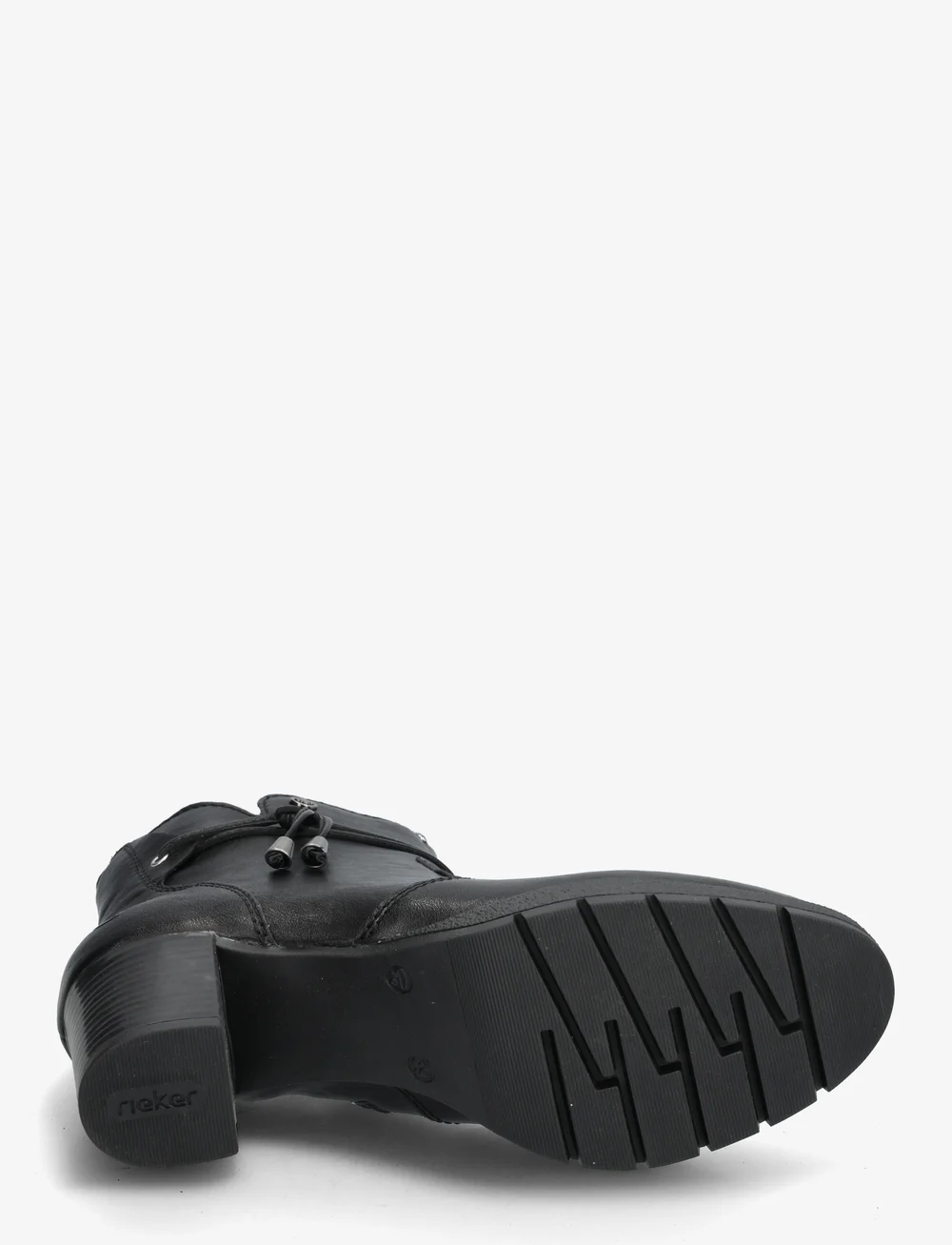 Rieker - 77667 - korolliset nilkkurit - black - 4