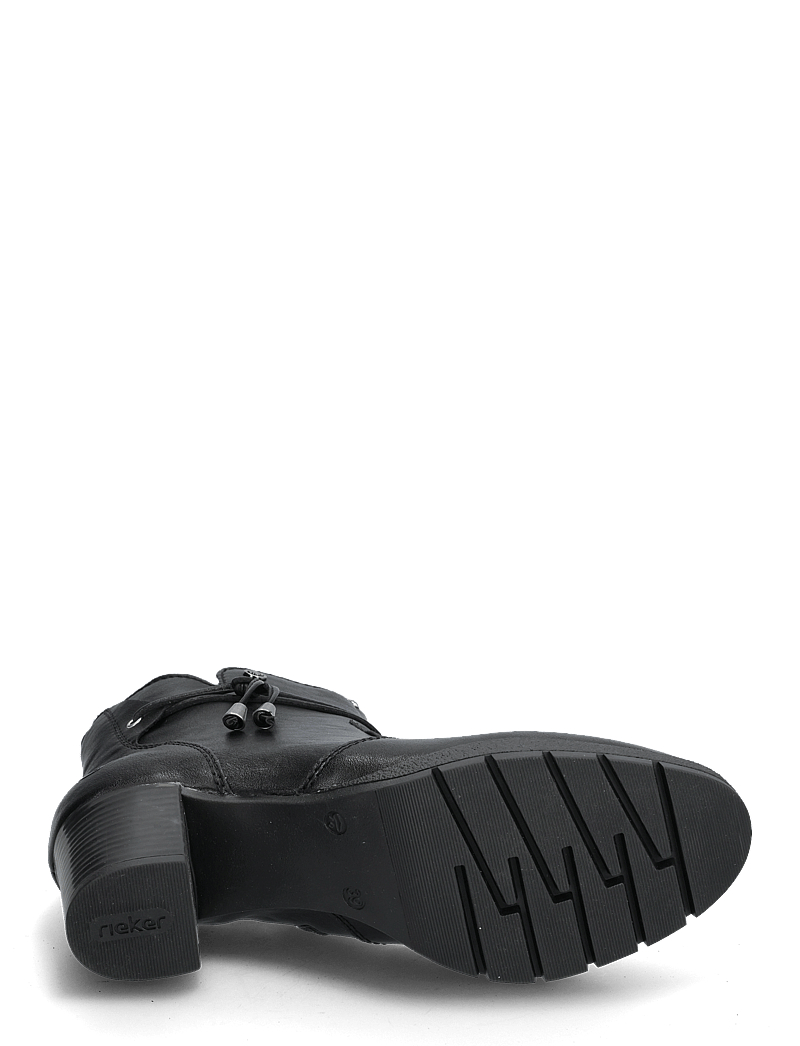 Rieker - Rieker Ladies mid height boots 77667-00 Black - stövletter - black - 4