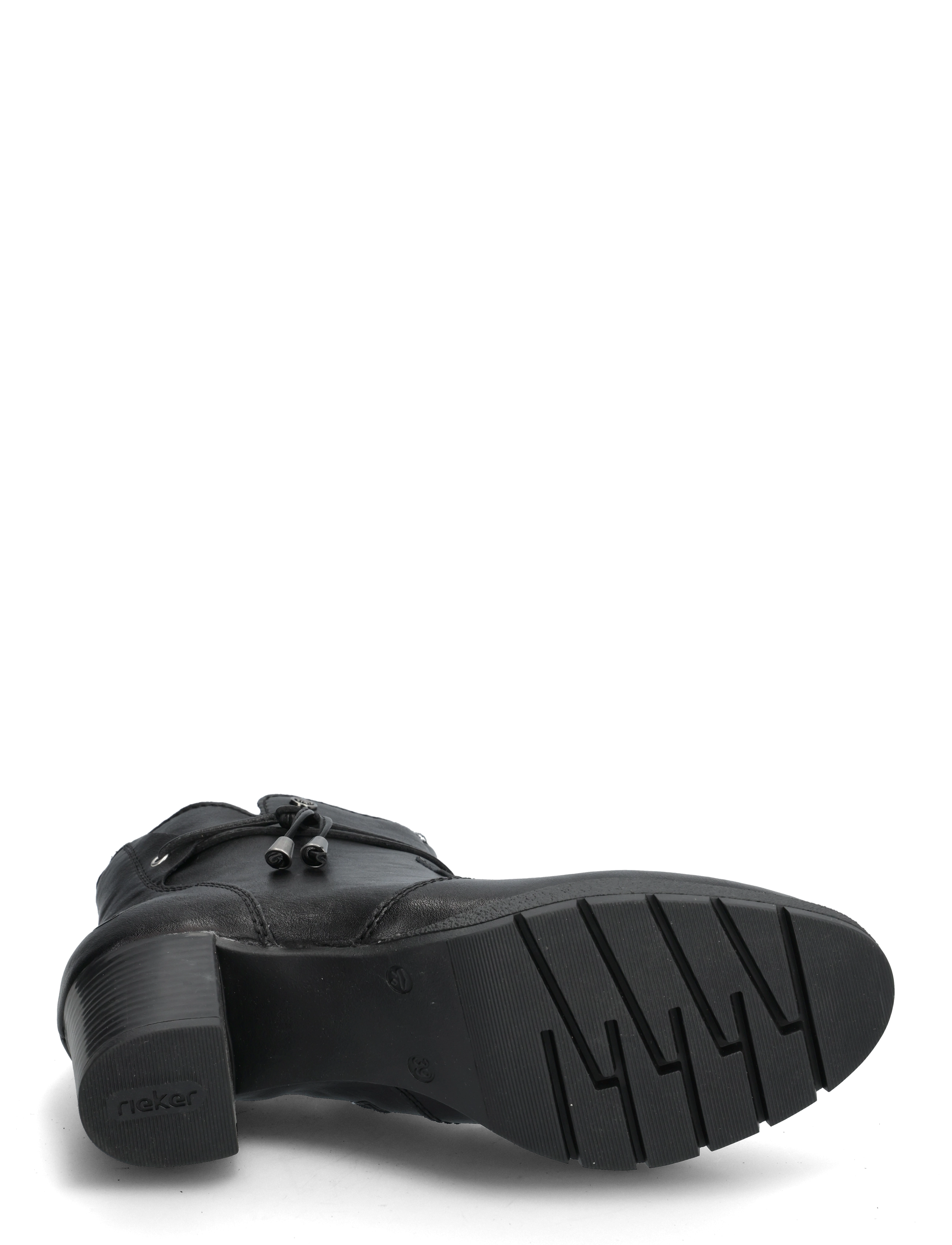 Rieker - Rieker Ladies mid height boots 77667-00 Black - hohe absätze - black - 4