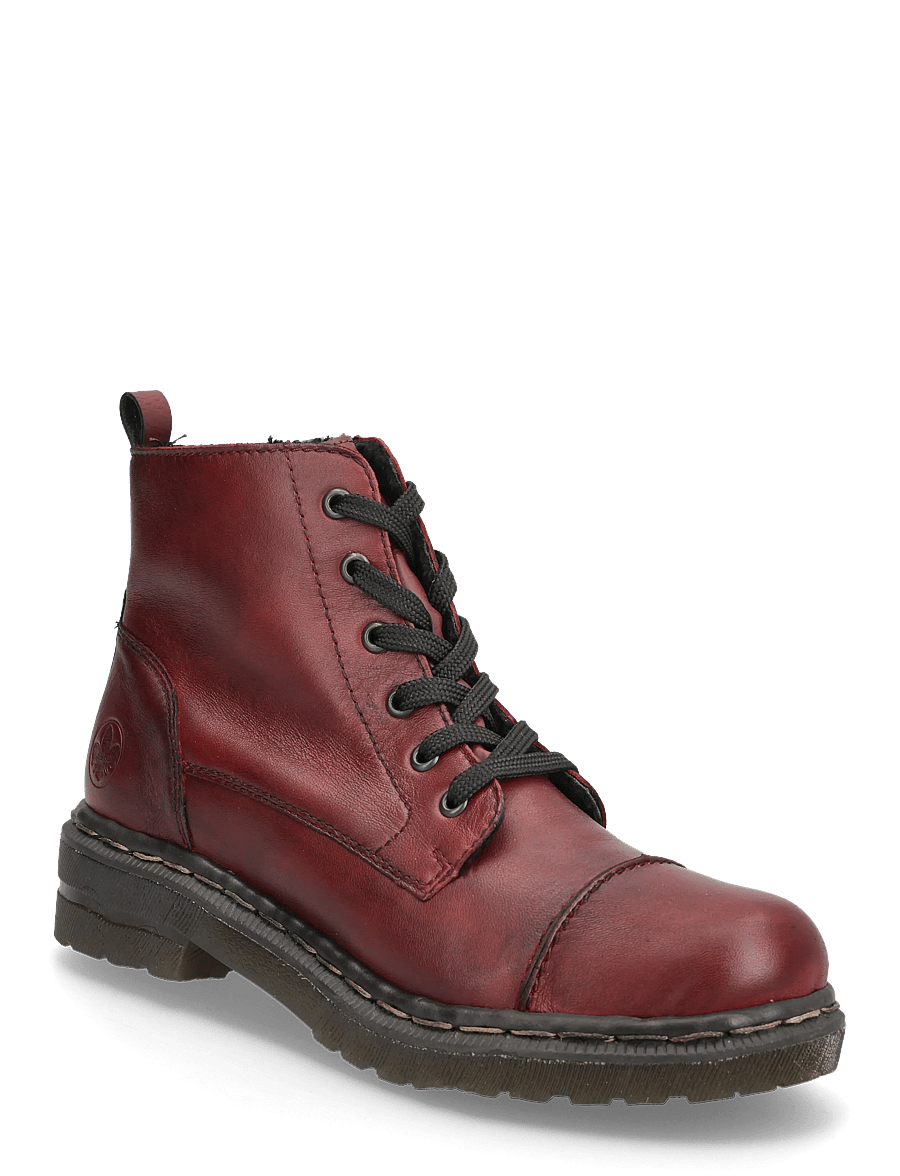 Rieker - 78202 - snørestøvler - red - 0