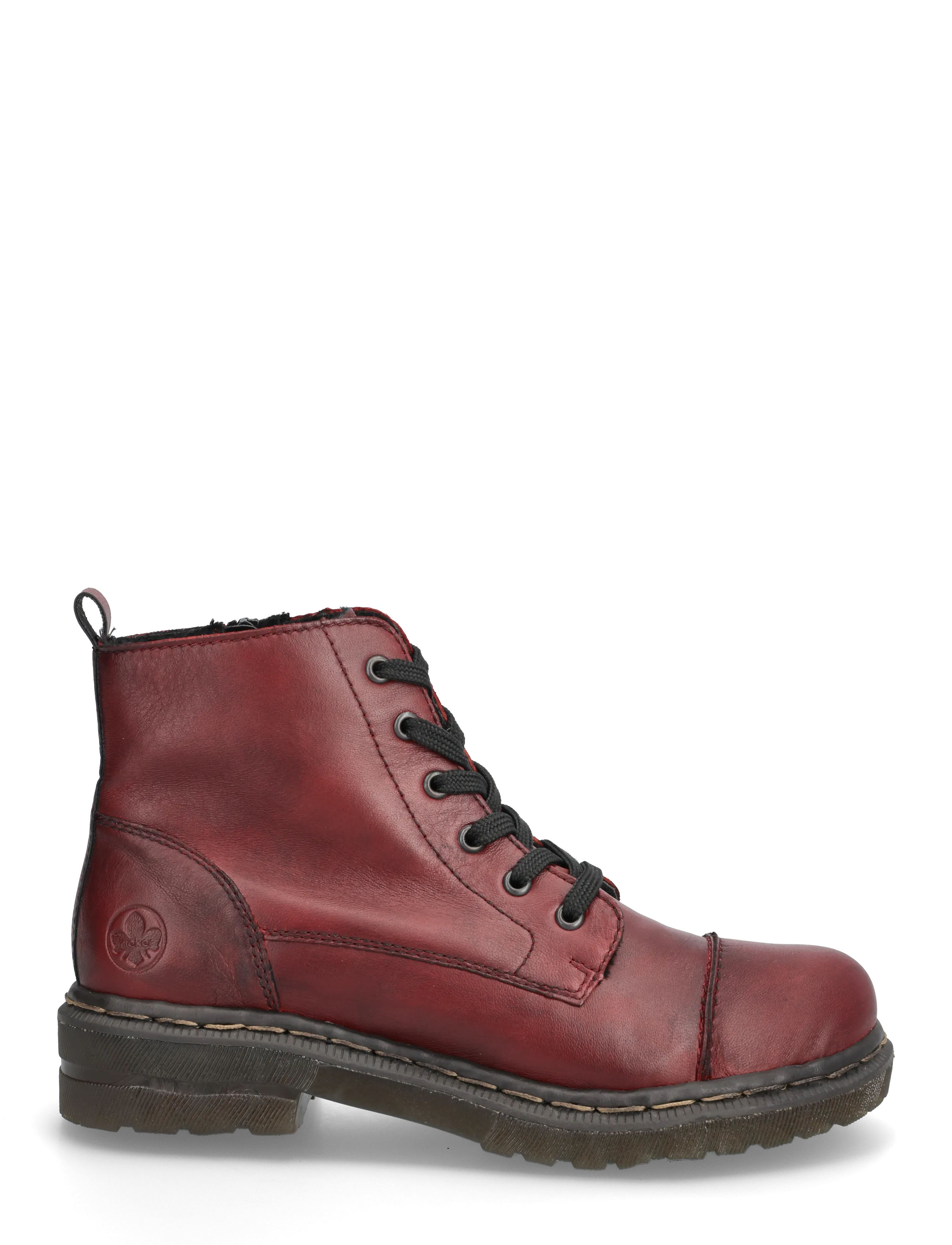 Rieker - 78202 - snørestøvler - red - 1