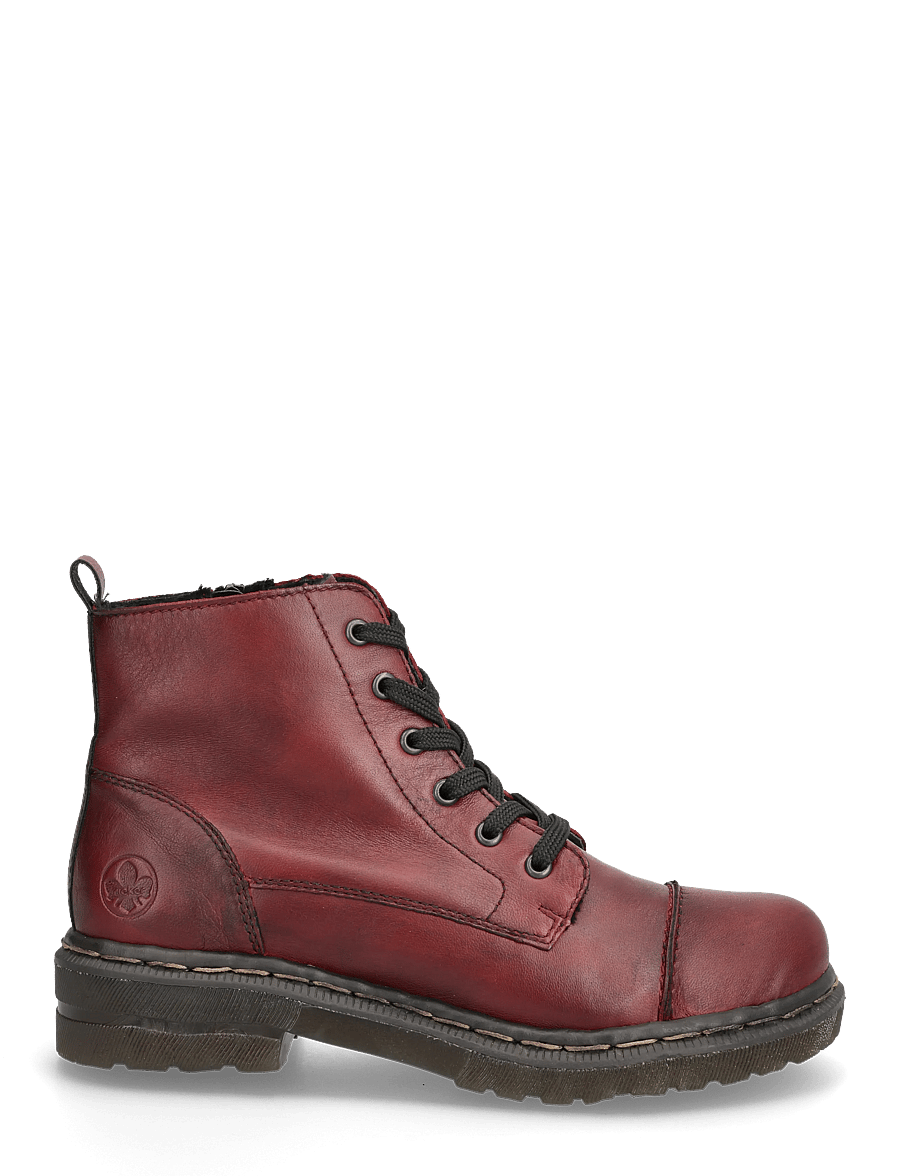Rieker - 78202 - snørestøvler - red - 1