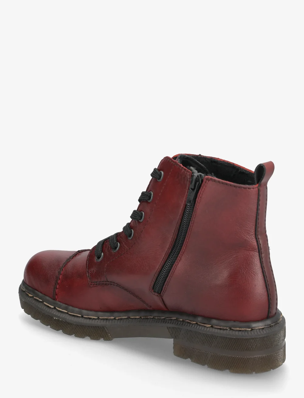 Rieker - 78202 - bottes lacées - red - 2