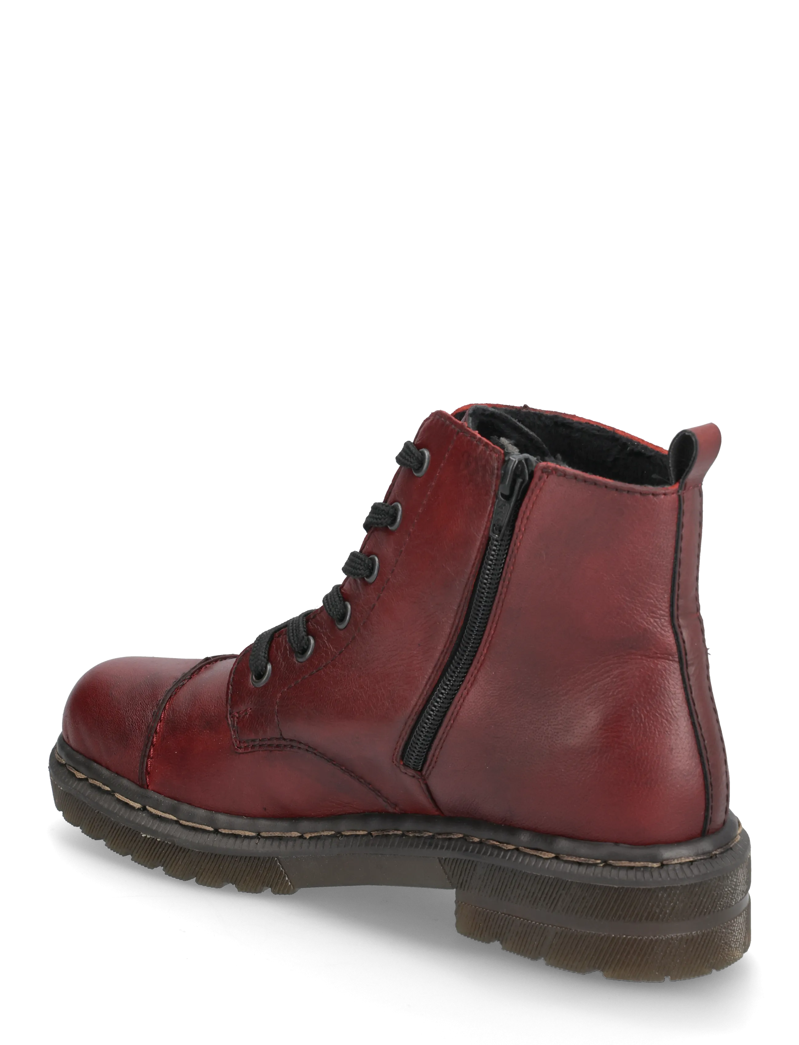 Rieker - 78202 - snørestøvler - red - 2